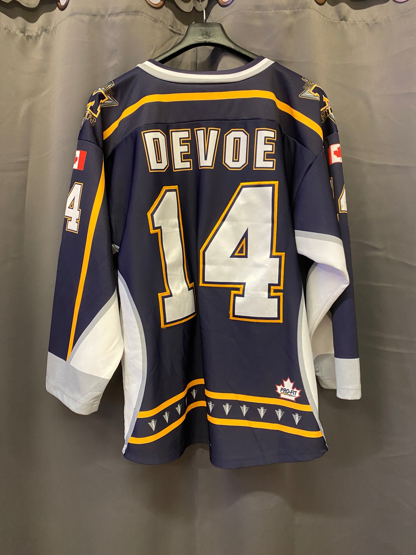 Jersey Y2K Hockey Canadese Mississauga Chiefs