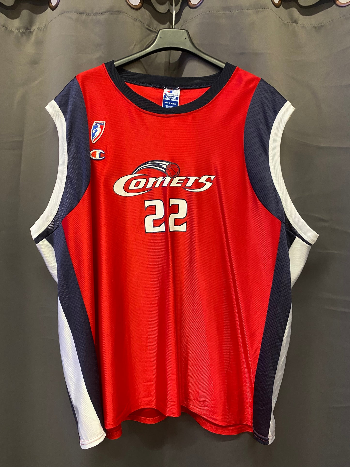 Canotta Champion WNBA Comets Swoopes #22 (XXL)