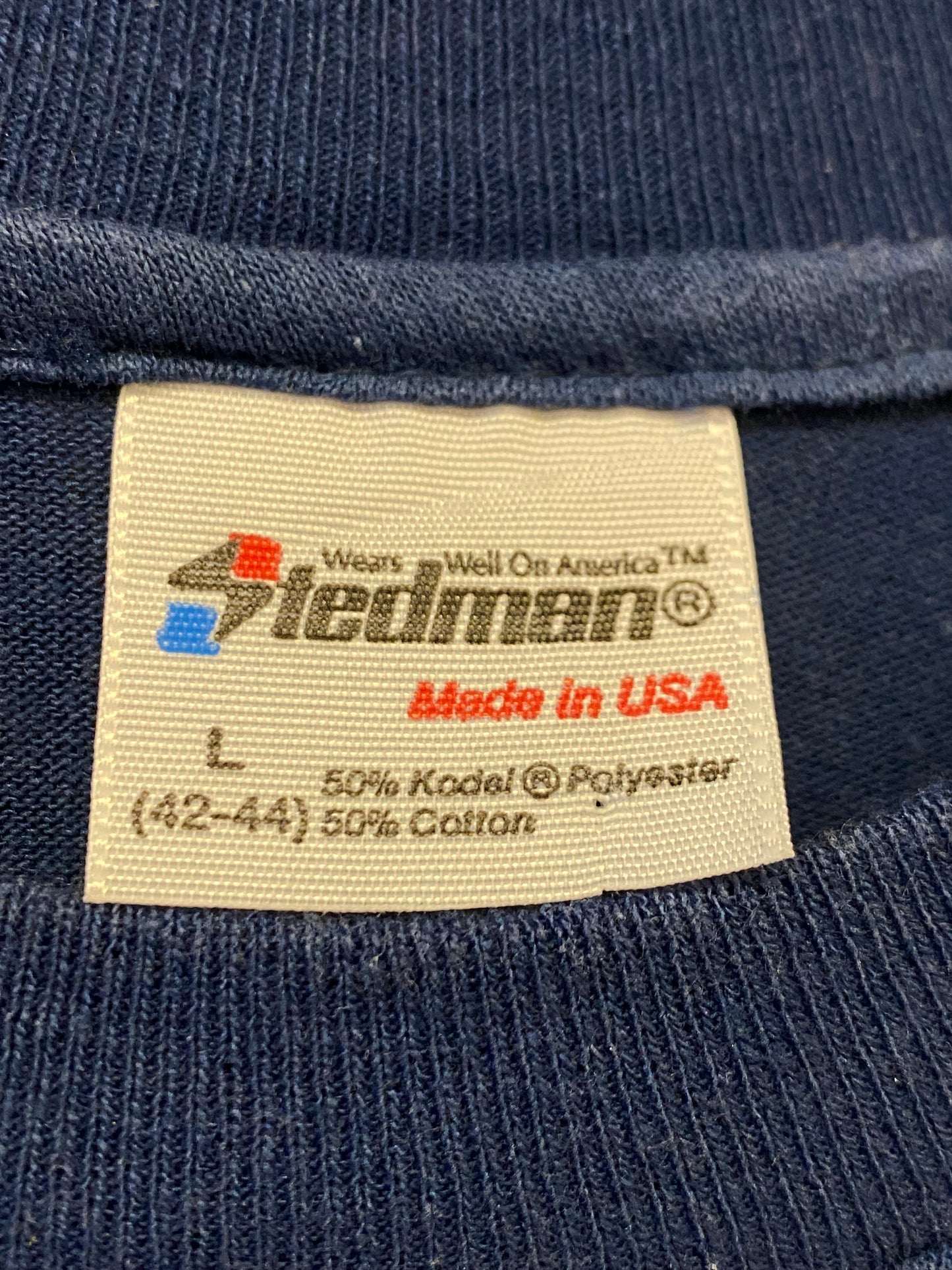 T-shirt vintage Tedman Football East Rowan High School (L)