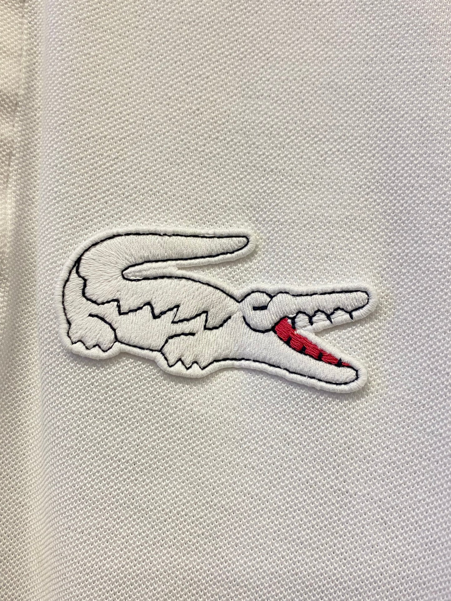 Polo Lacoste White (M)