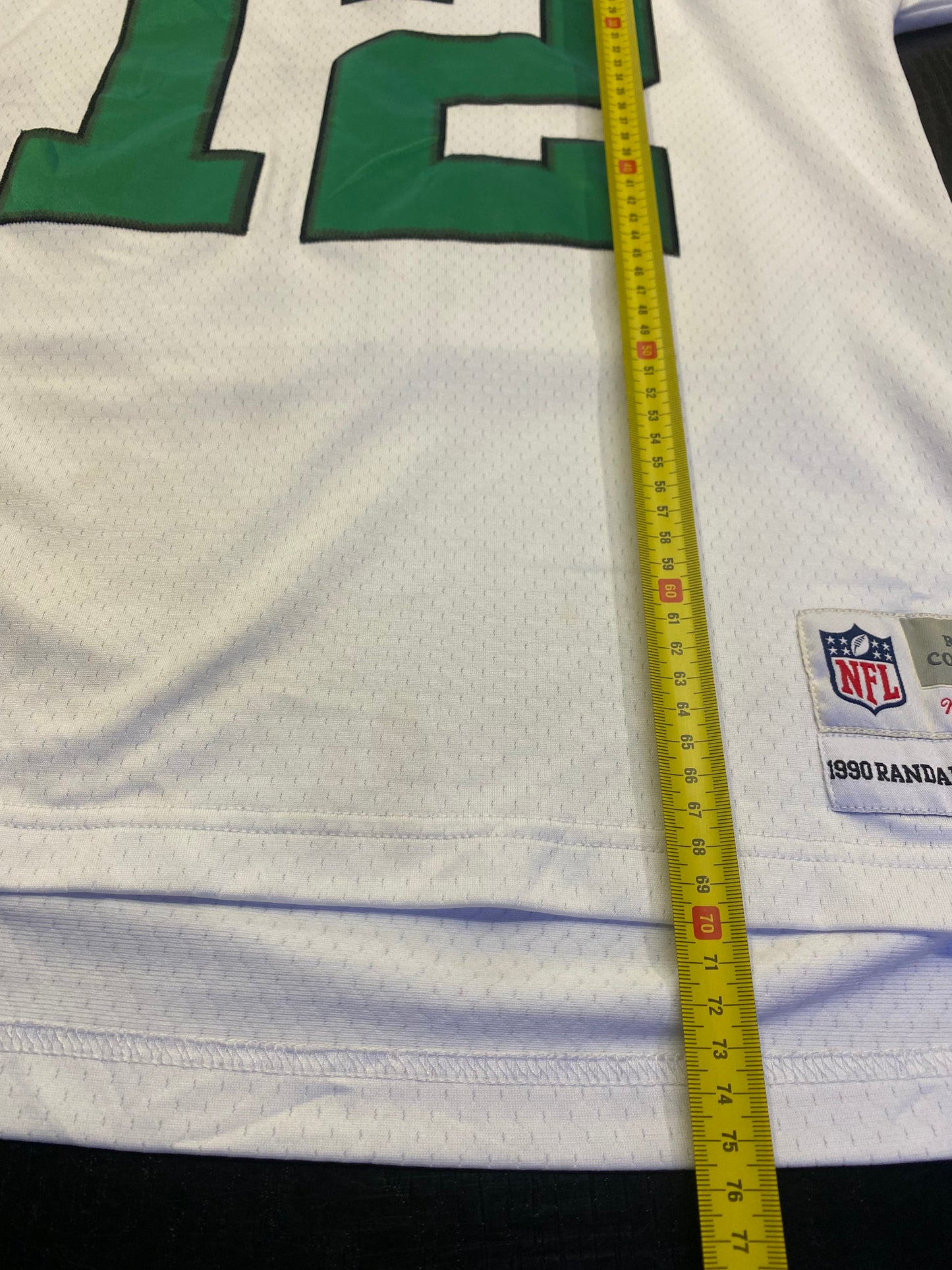 Jersey vintage raro Mitchell & Ness Philadelphia Eagles Cunnighan (M)