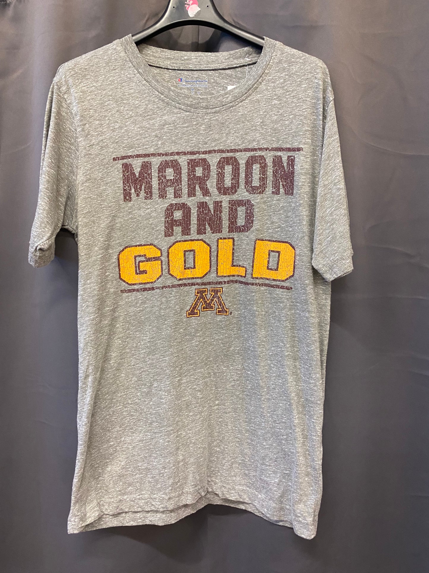 T-shirt Y2K Champion Minnesota Golden Gophers (M)
