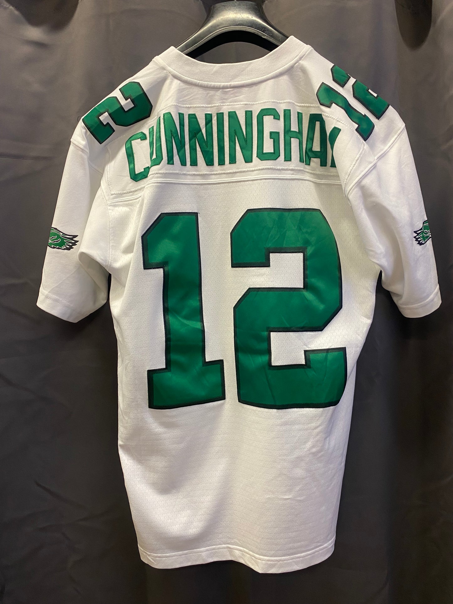 Jersey vintage raro Mitchell & Ness Philadelphia Eagles Cunnighan (M)