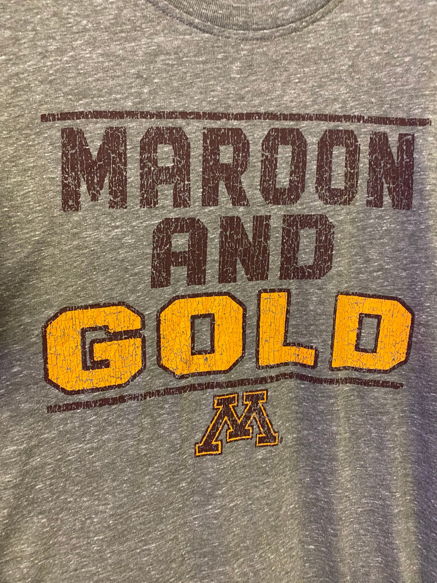 T-shirt Y2K Champion Minnesota Golden Gophers (M)