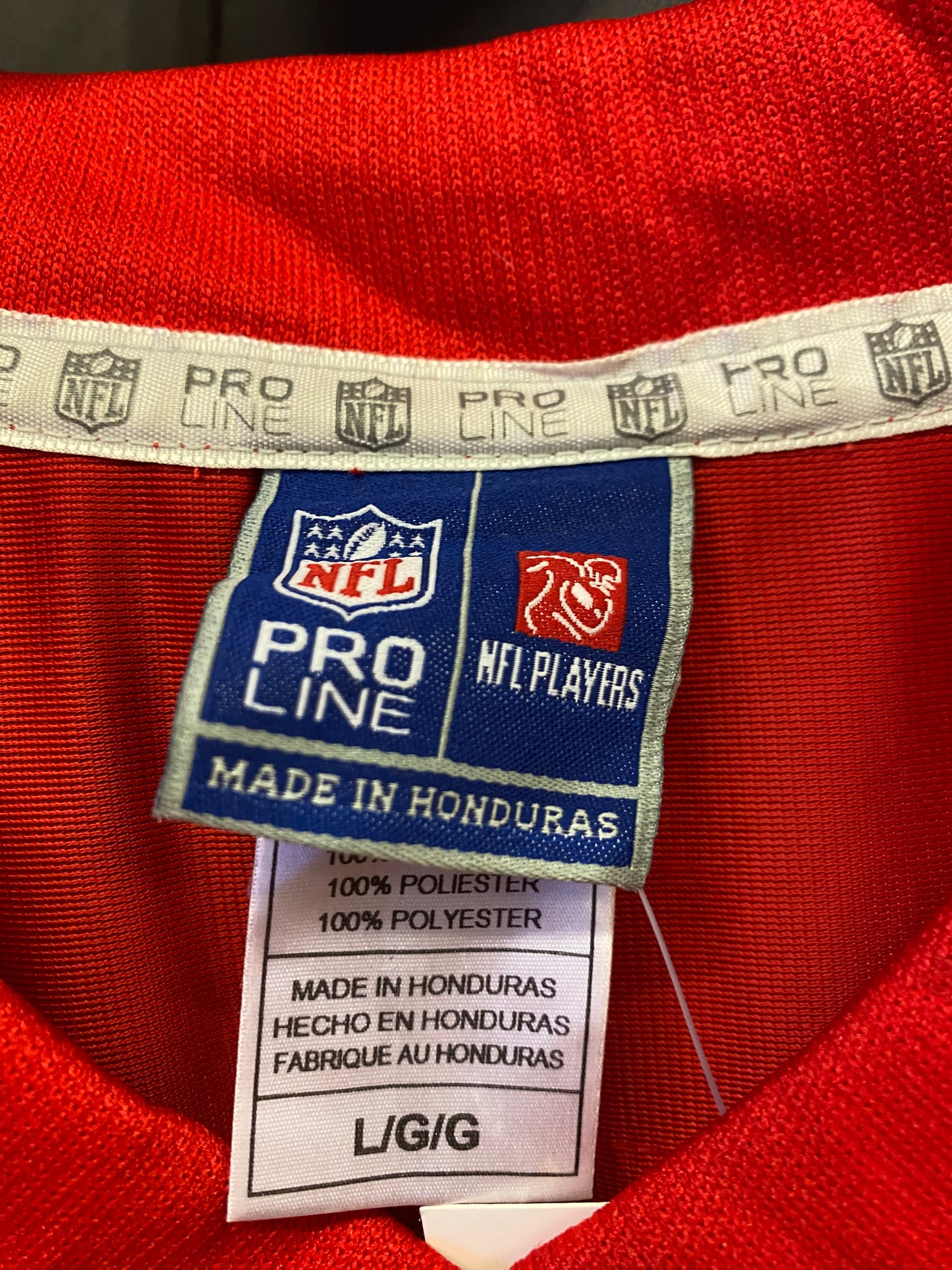 Jersey NFL official Kansas City Chiefs (L)
