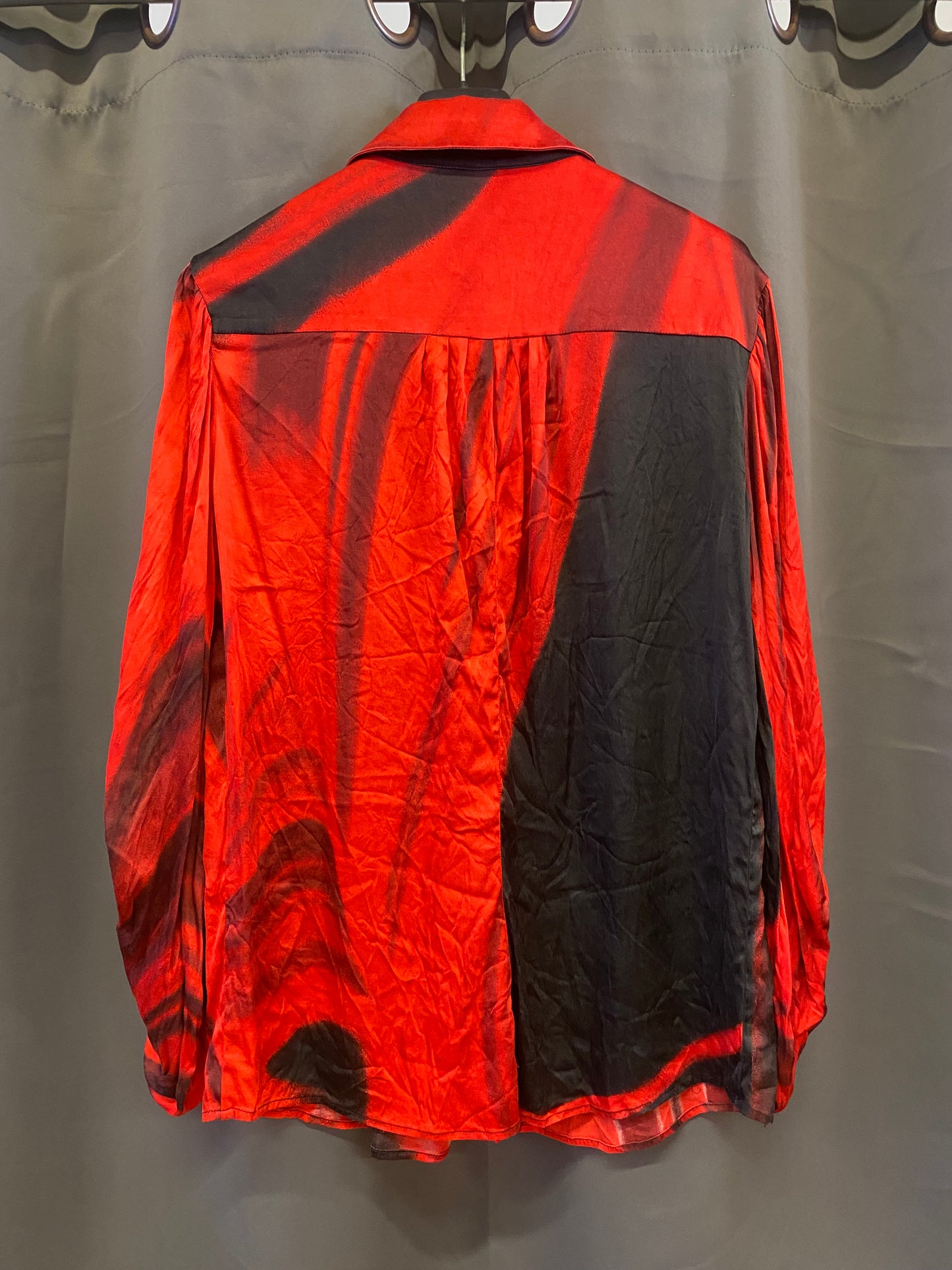Camicia vintage Roberto Cavalli in seta (M)