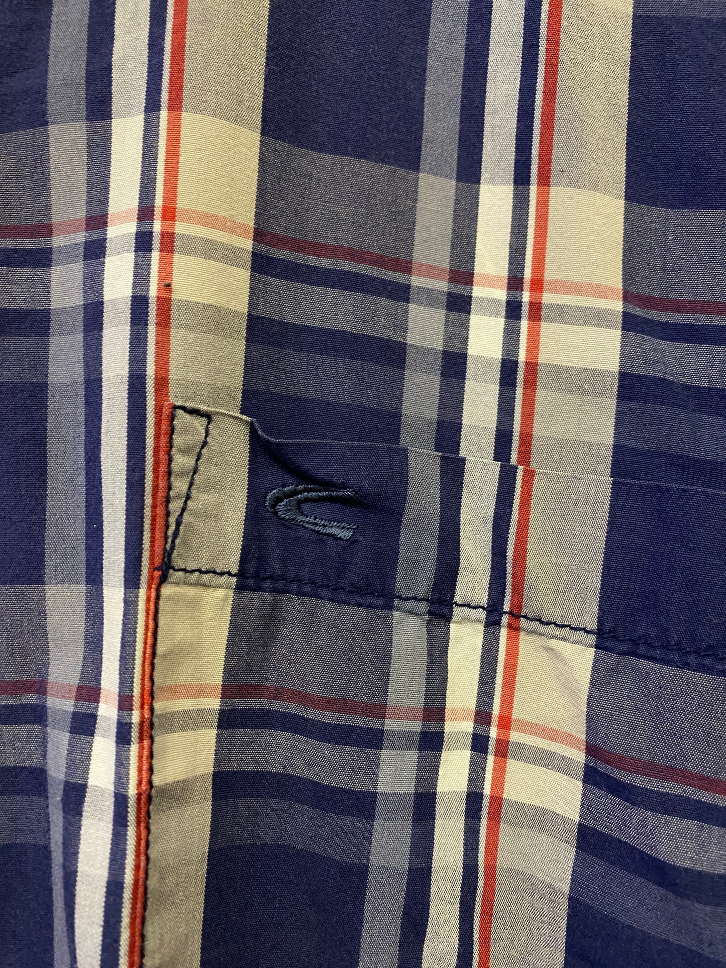 Camicia Camel a quadri (S)