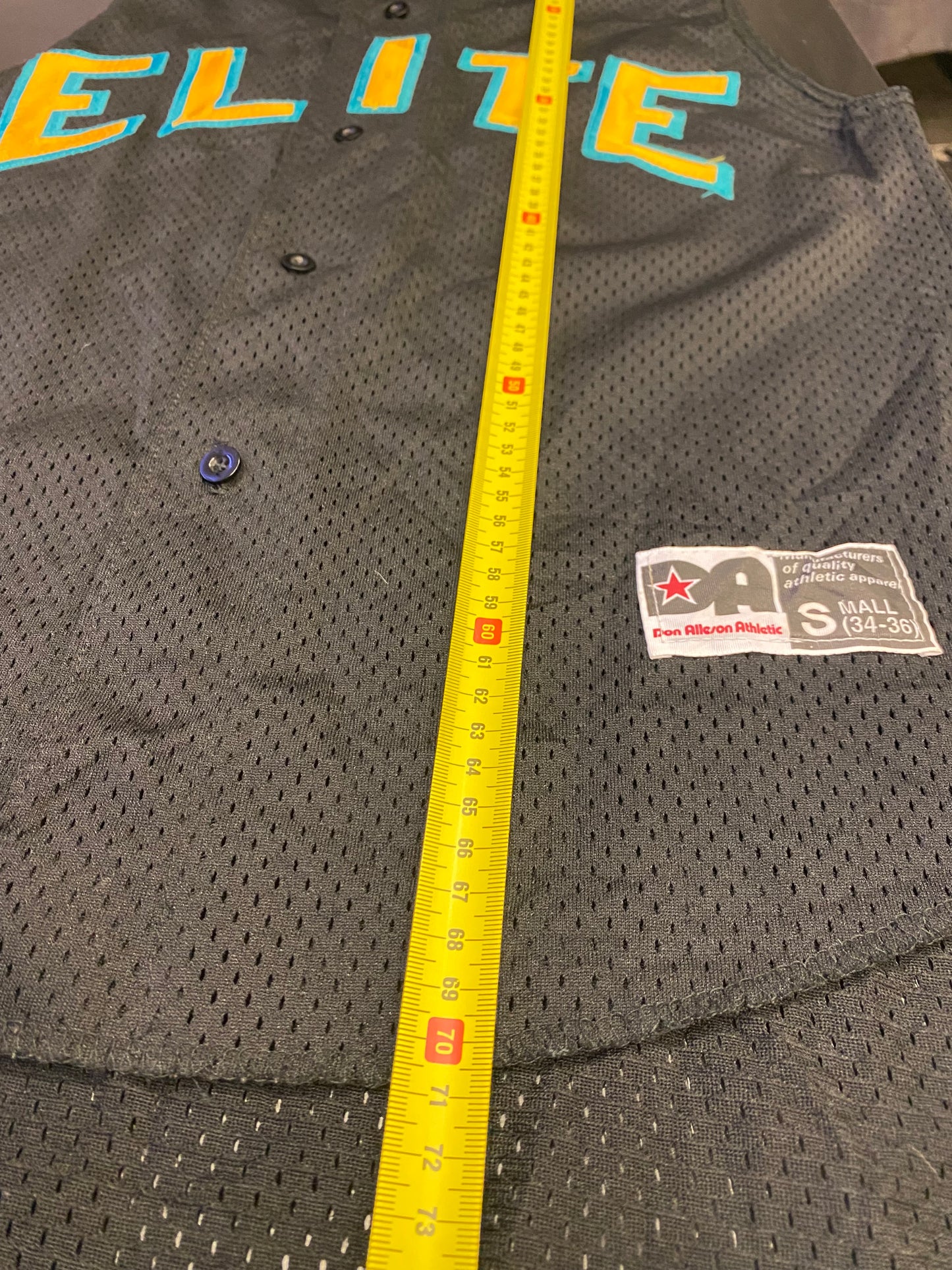 Jersey vintage Baseball Don Allesson Athletic (S)