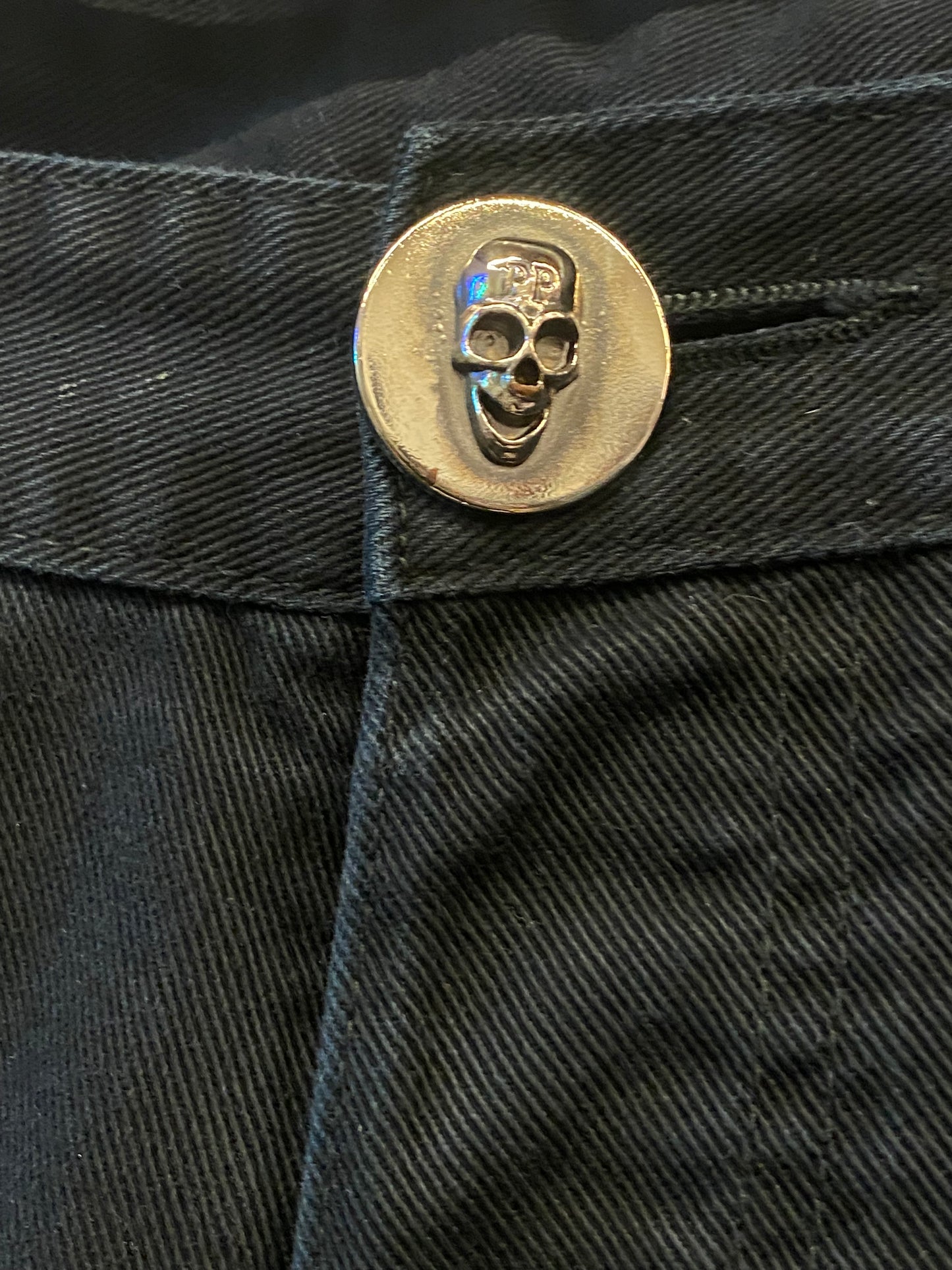Jeans Y2K neri Custom R3BORN (M)