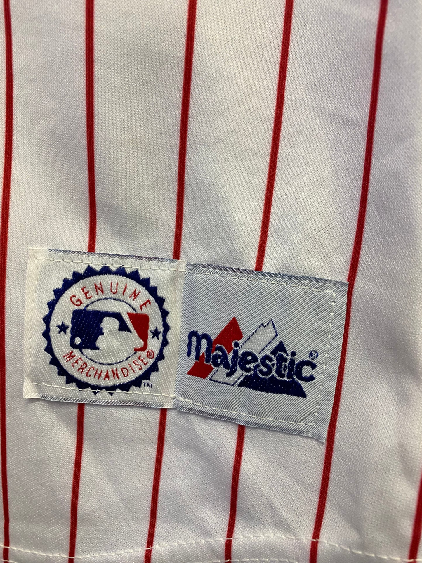 Jersey vintage Majestic MLB Cincinnati Reds (L ragazzo)