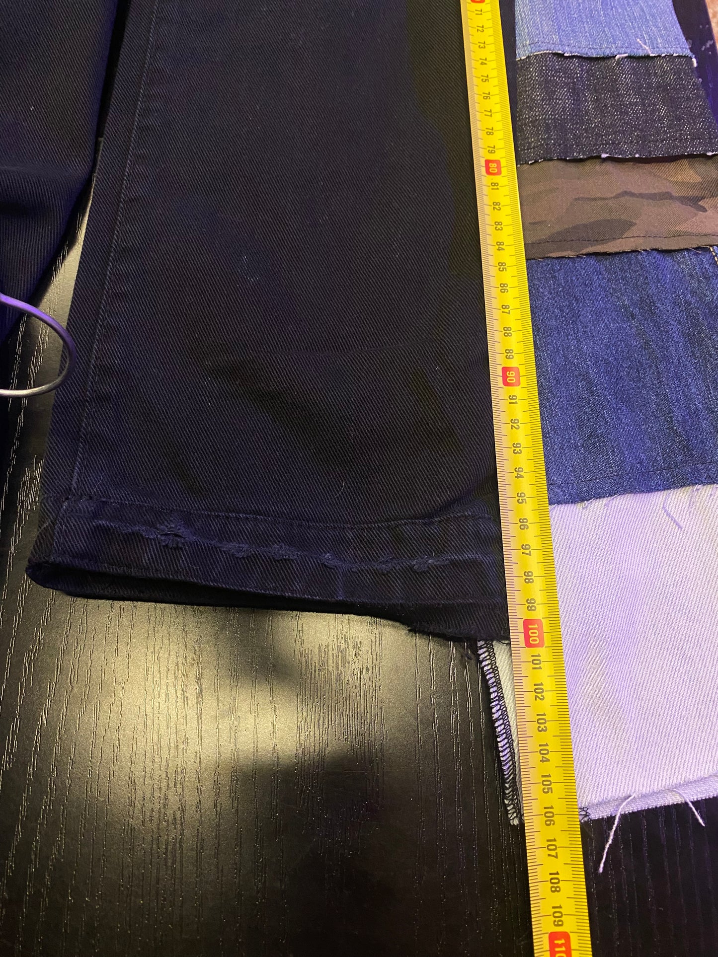 Jeans Y2K neri Custom R3BORN (M)