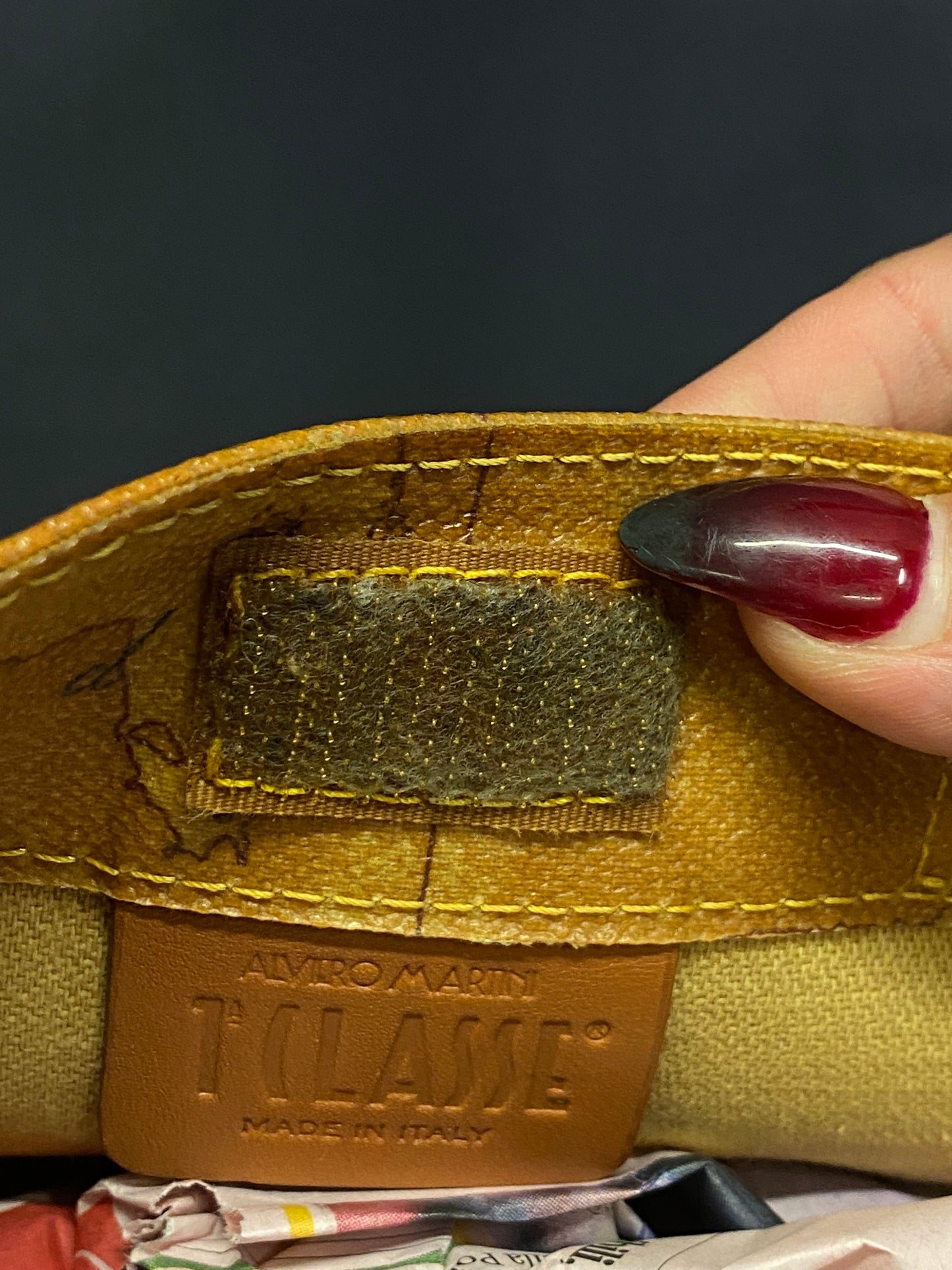 Alviero Martini 1st Class leather handbag