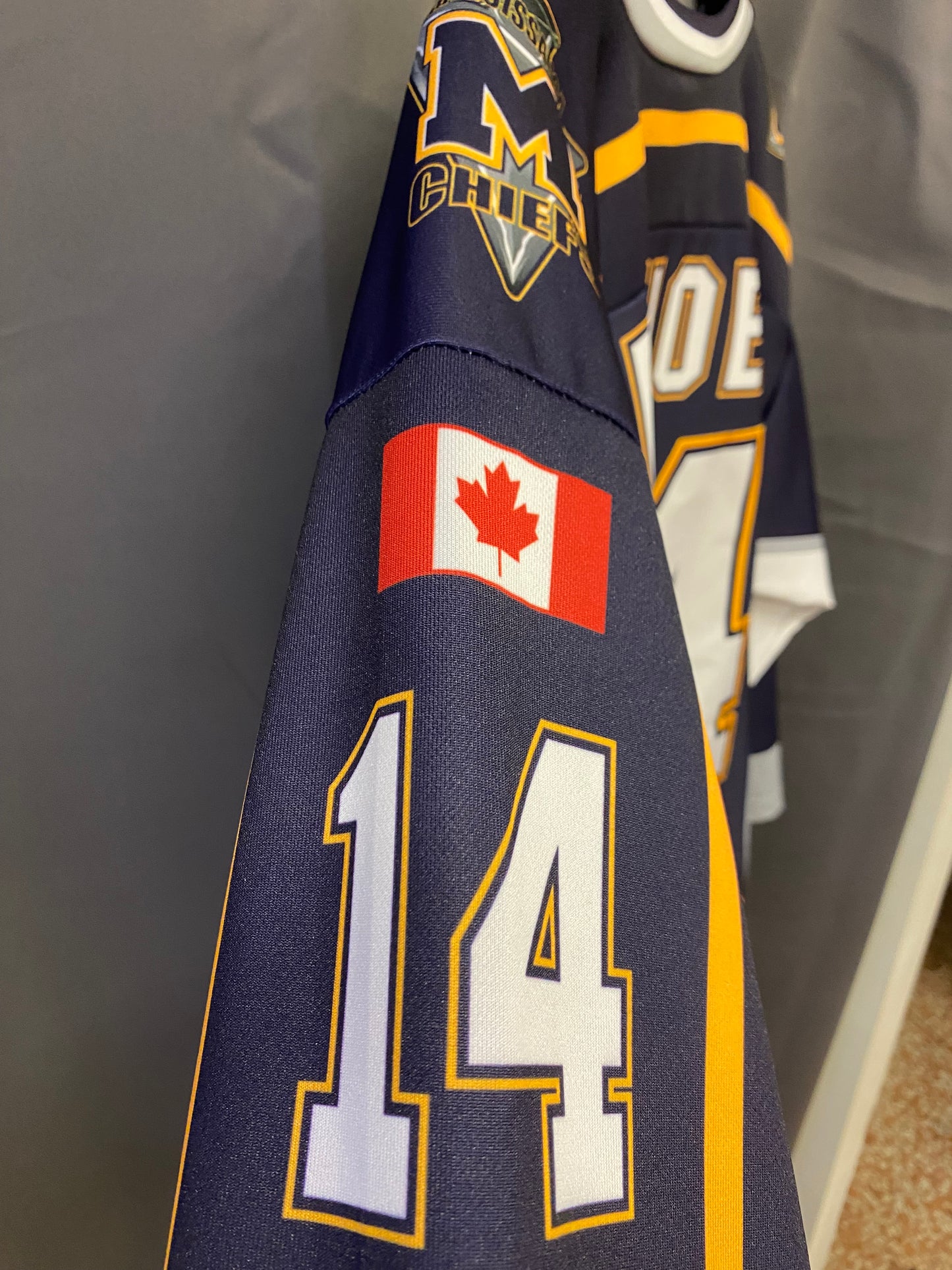Jersey Y2K Hockey Canadese Mississauga Chiefs
