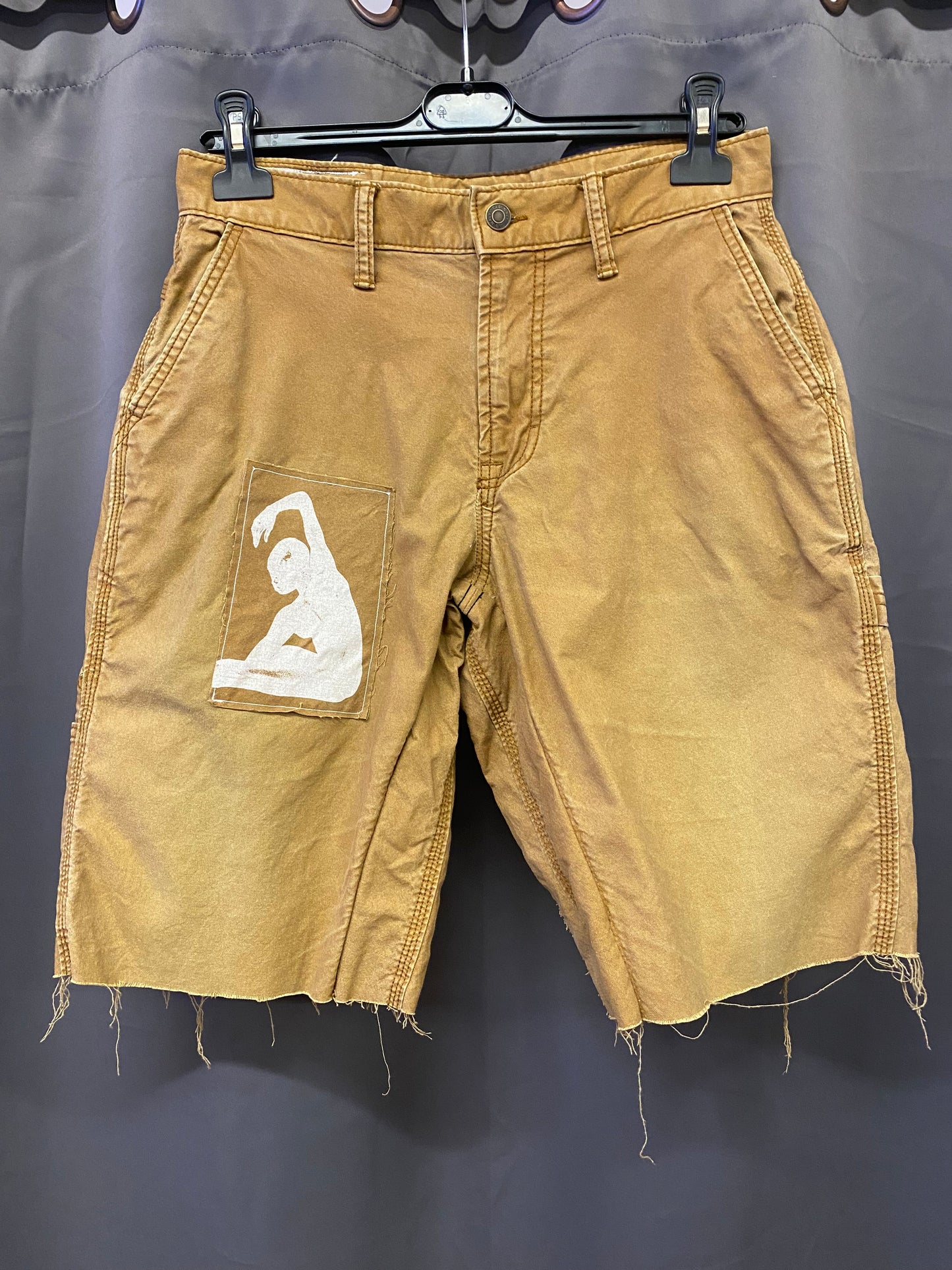 Shorts Olnd Navy Workwear Custom by Basura (S)