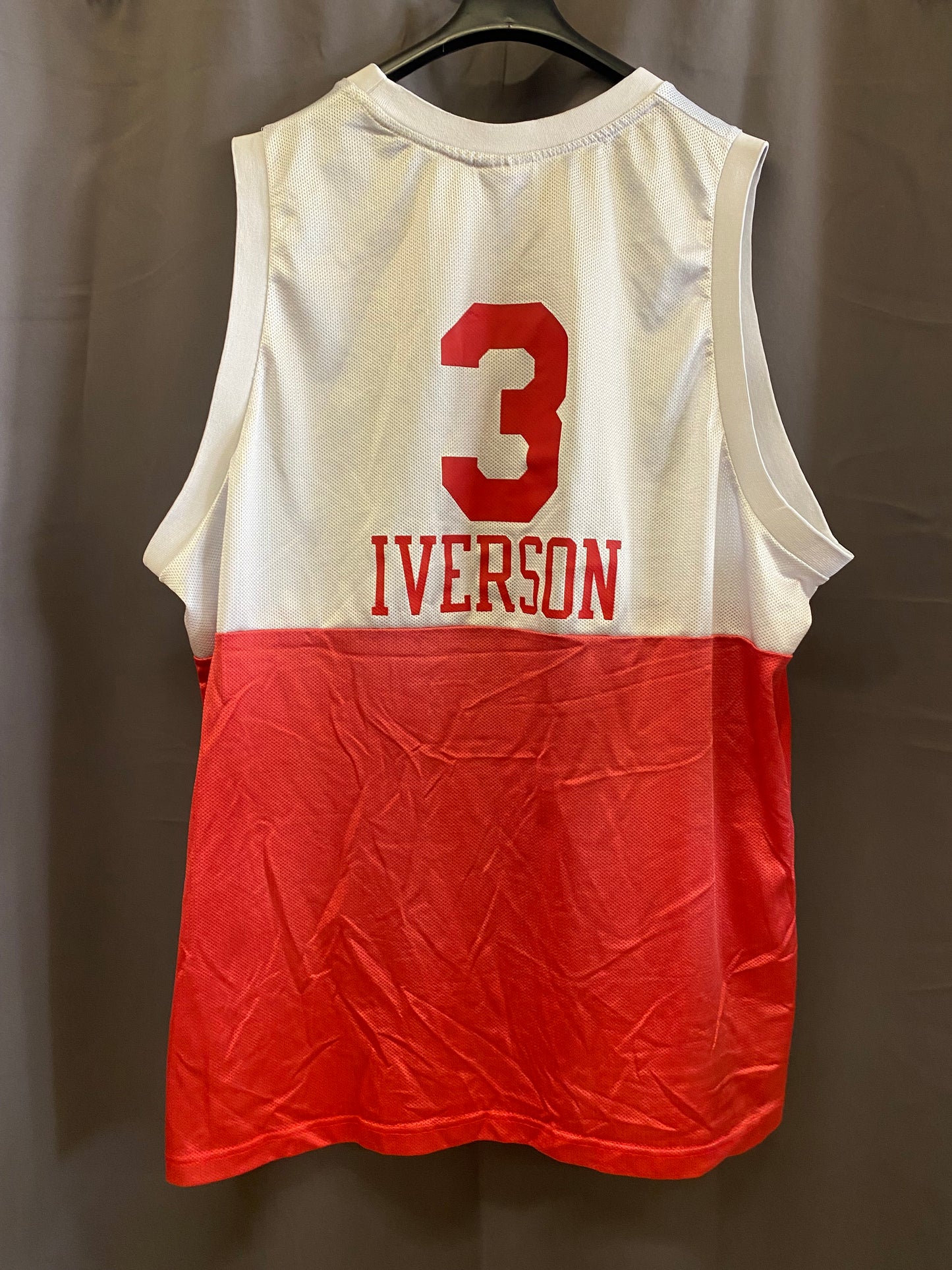 Jersey vintage Reebok NBA Phila Iverson #3 (XXL)