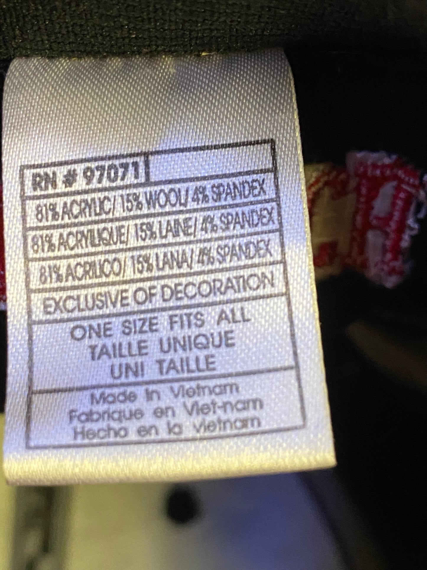 Cappellino Y2K NCAA Texas Tech (T.U)