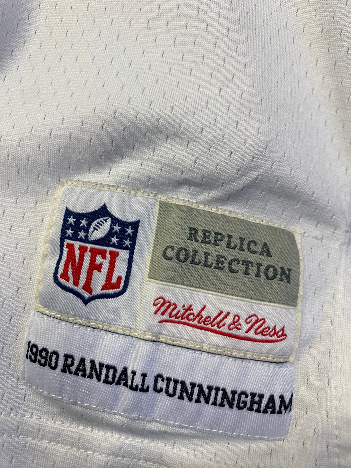 Jersey vintage raro Mitchell & Ness Philadelphia Eagles Cunnighan (M)