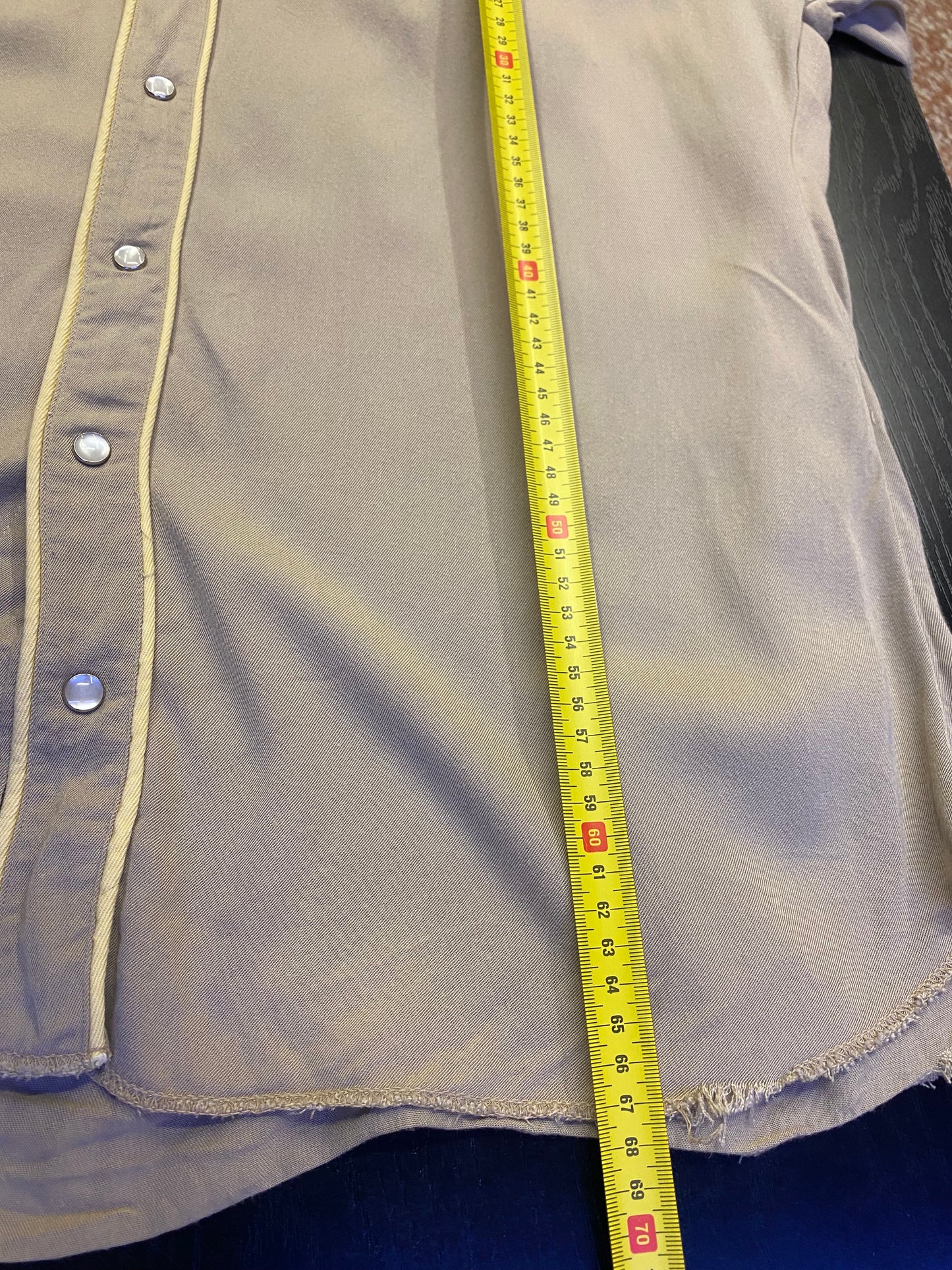 Camicia western vintage anni 50/60 H Bar C (M relax fit)