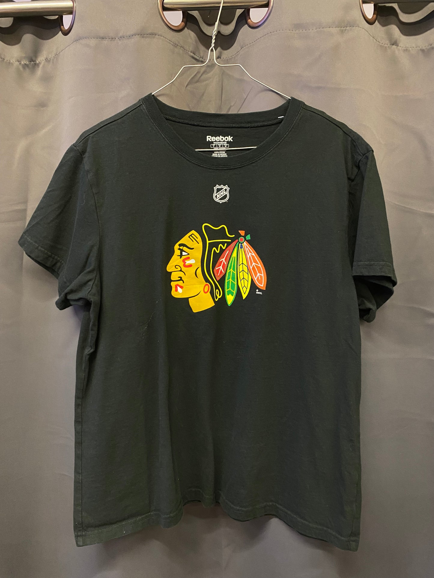 T-shirt Y2K Reebok NFL Chicago Blackhawks (L)