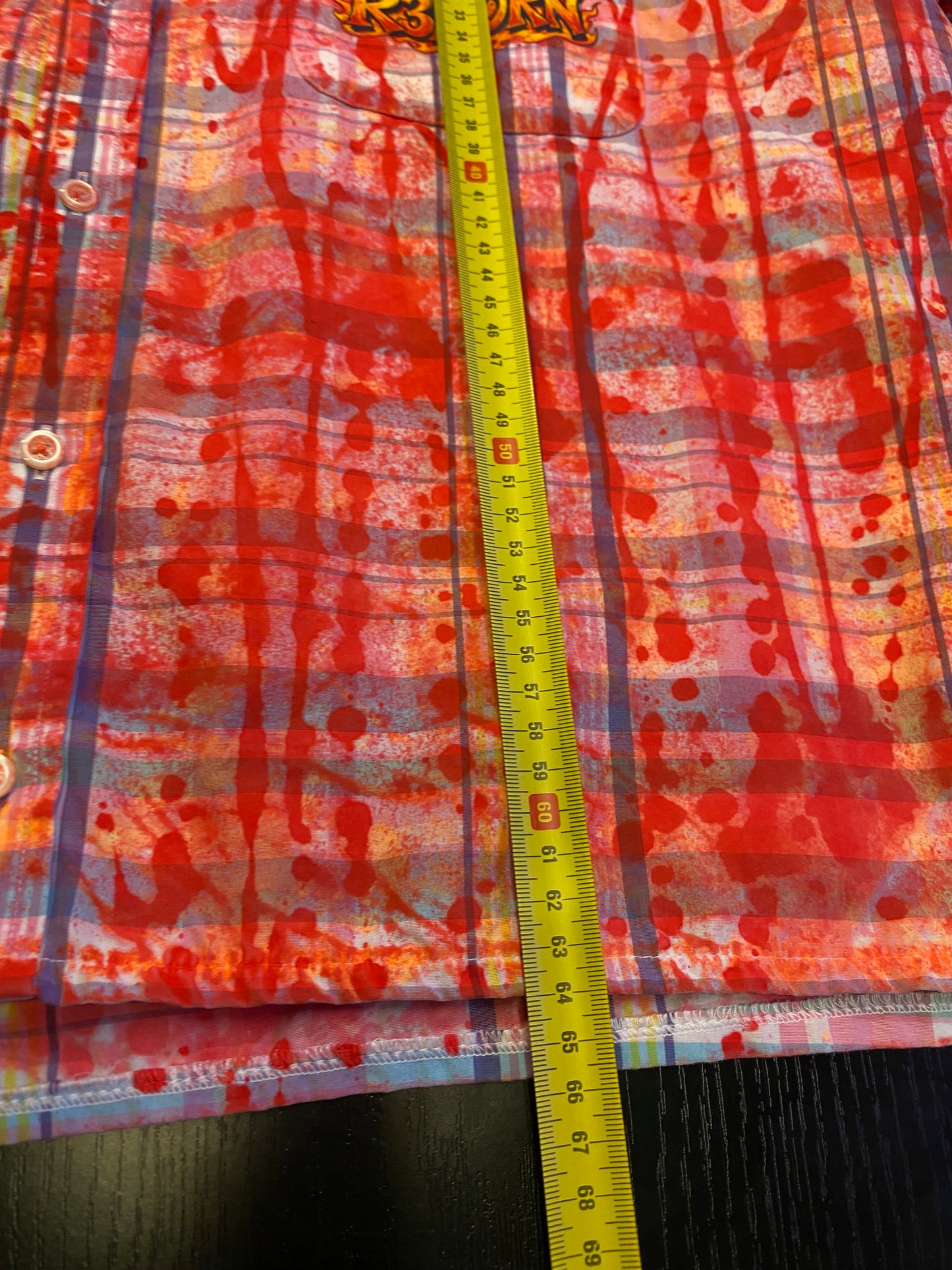 Camicia crop Tommy Hilfiger Custom by R3BORN (M)