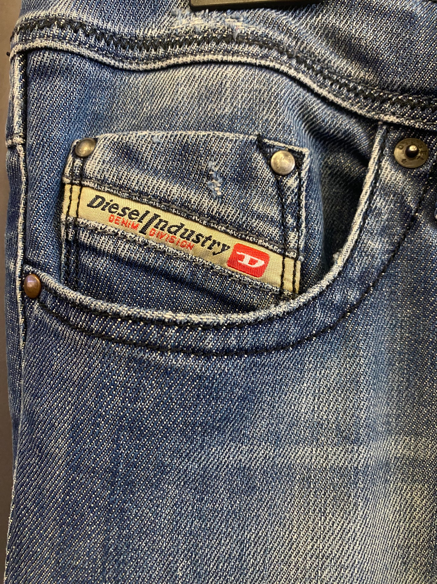 Jeans Y2K Diesel Custom by R3BORN (L)