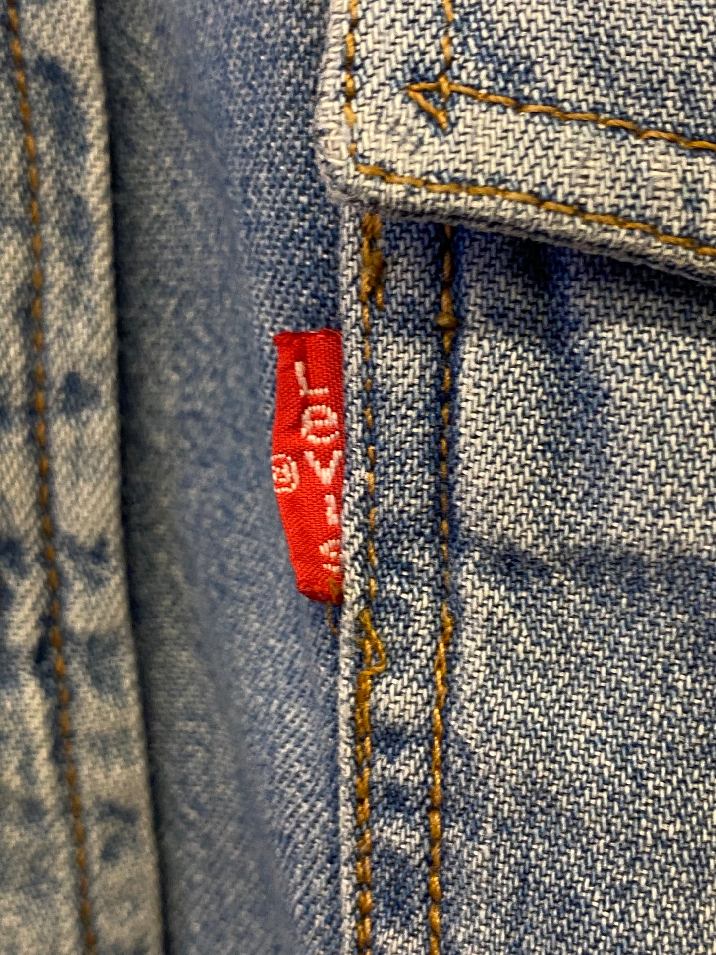 Vintage Levi's shirt Custom by Basura (S)