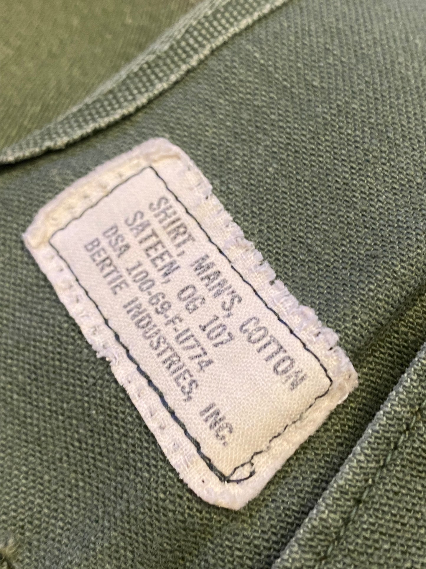 Custom unisex military vintage vest (S/L)