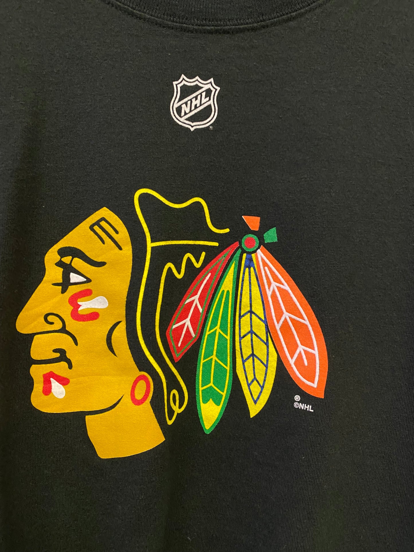 T-shirt Y2K Reebok NFL Chicago Blackhawks (L)