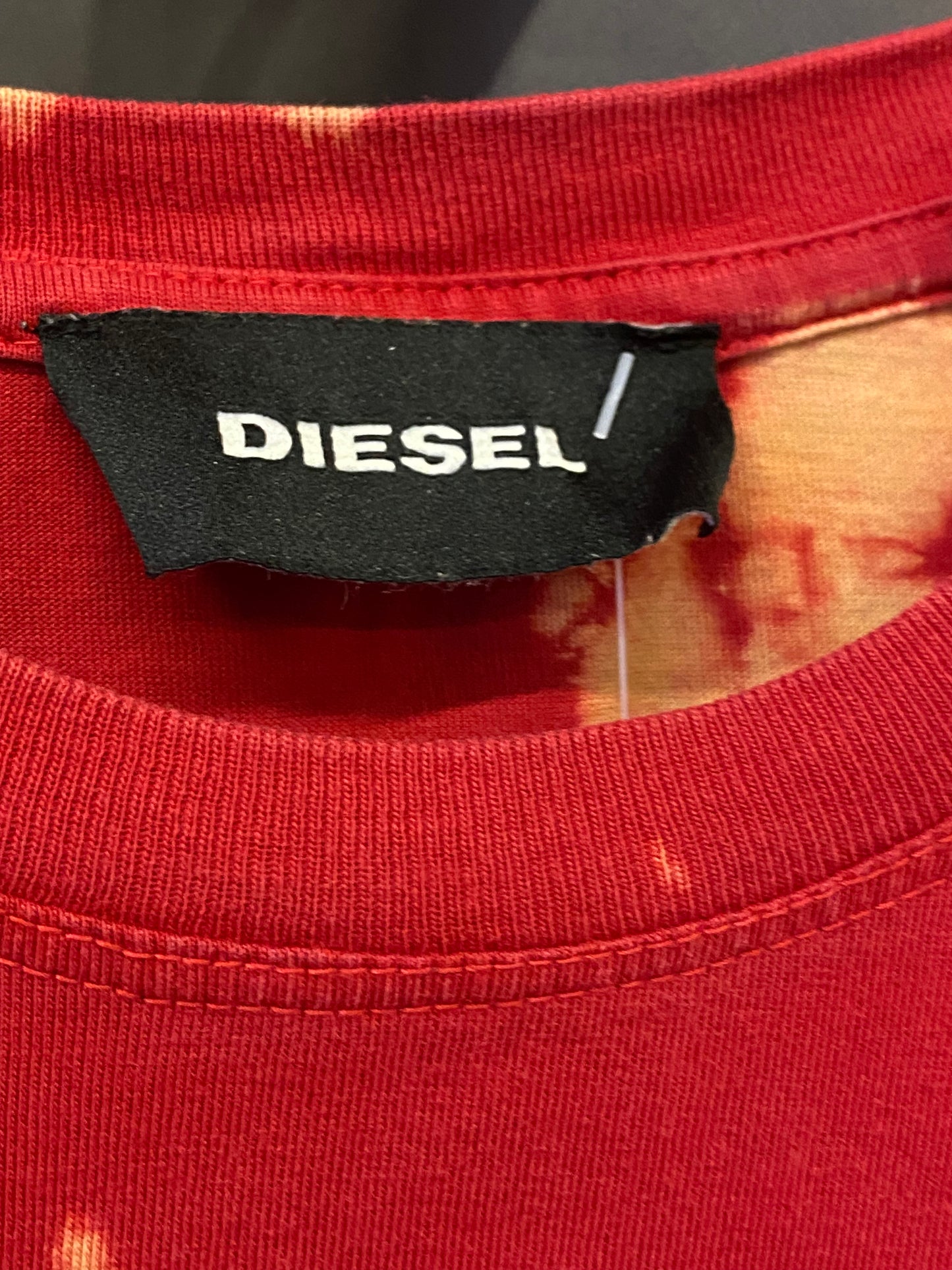 T-shirt crop Diesel custom R3BORN (M)