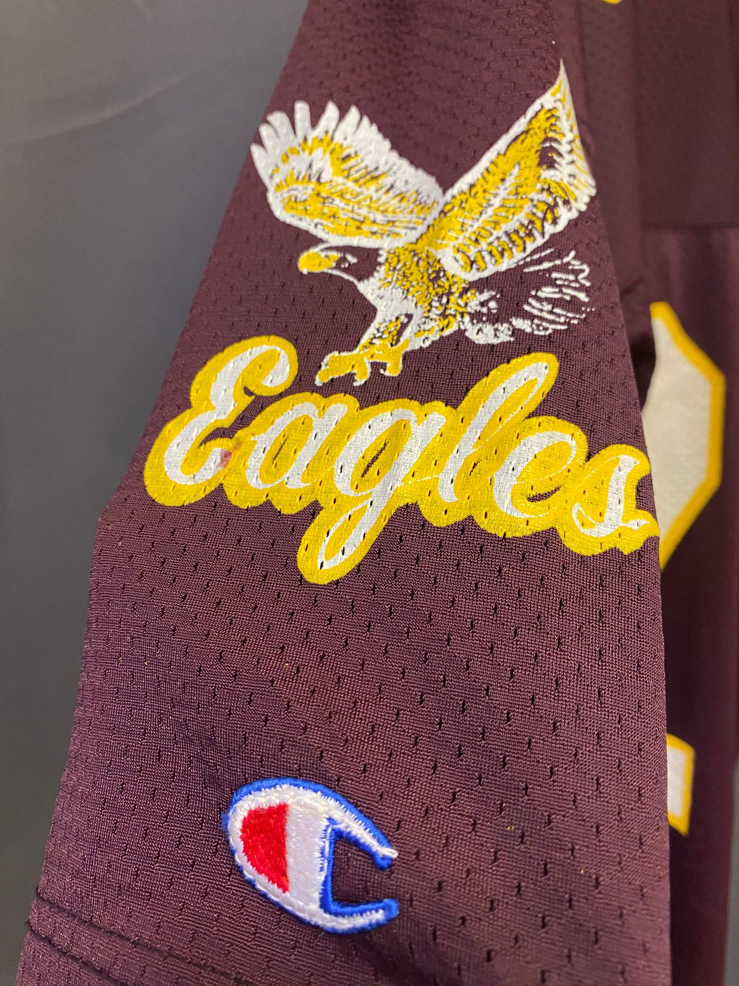 Jersey vintage Football americano Eagles Champion (M)