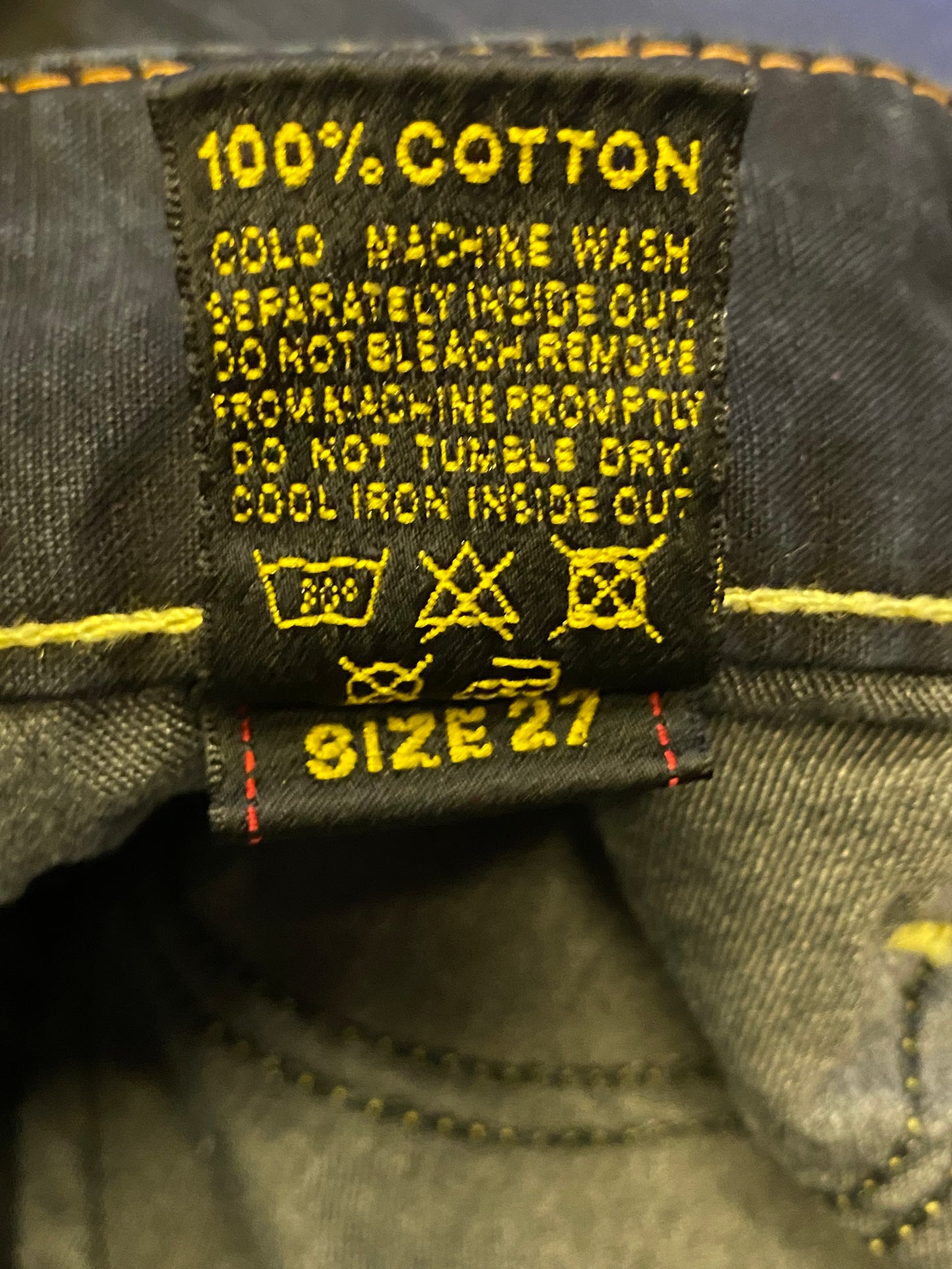 Pantaloni Evisu a zampa Custom (S)