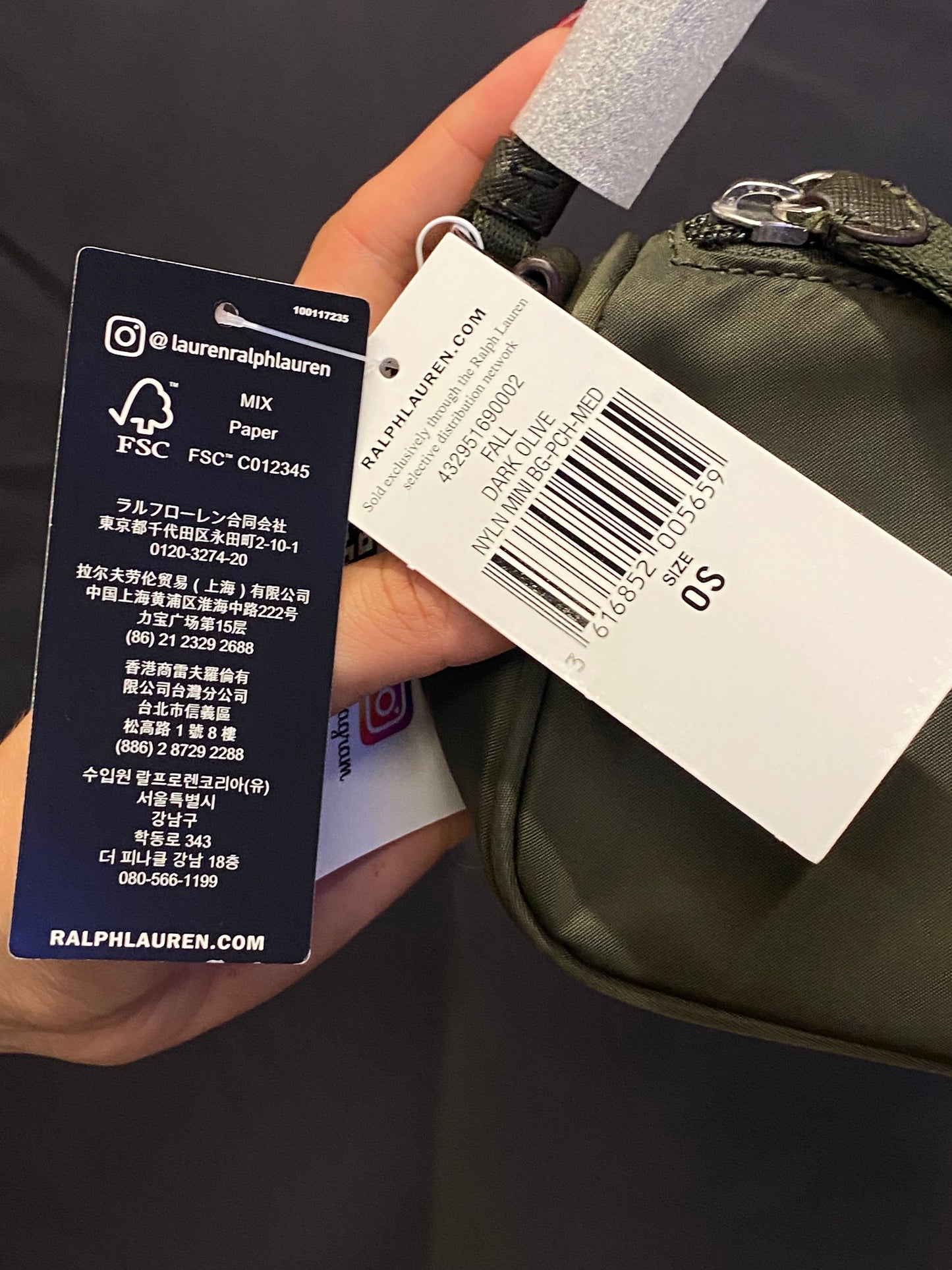 New Ralph Lauren handbag