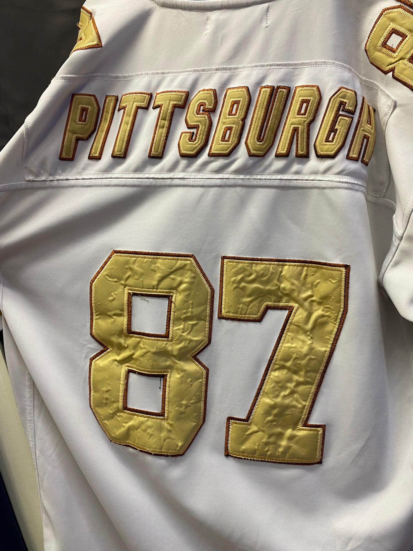 Jersey vintage raro Football americaricano Pittsburgh 87 (M)