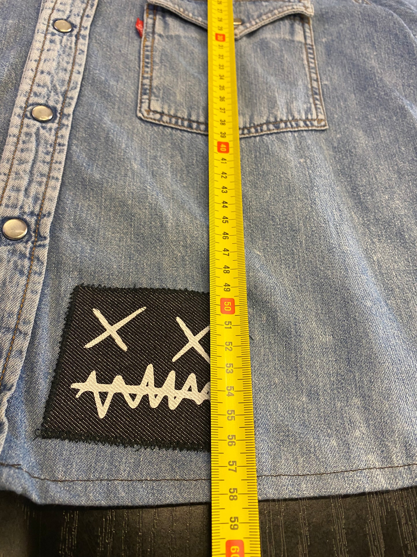 Vintage Levi's shirt Custom by Basura (S)