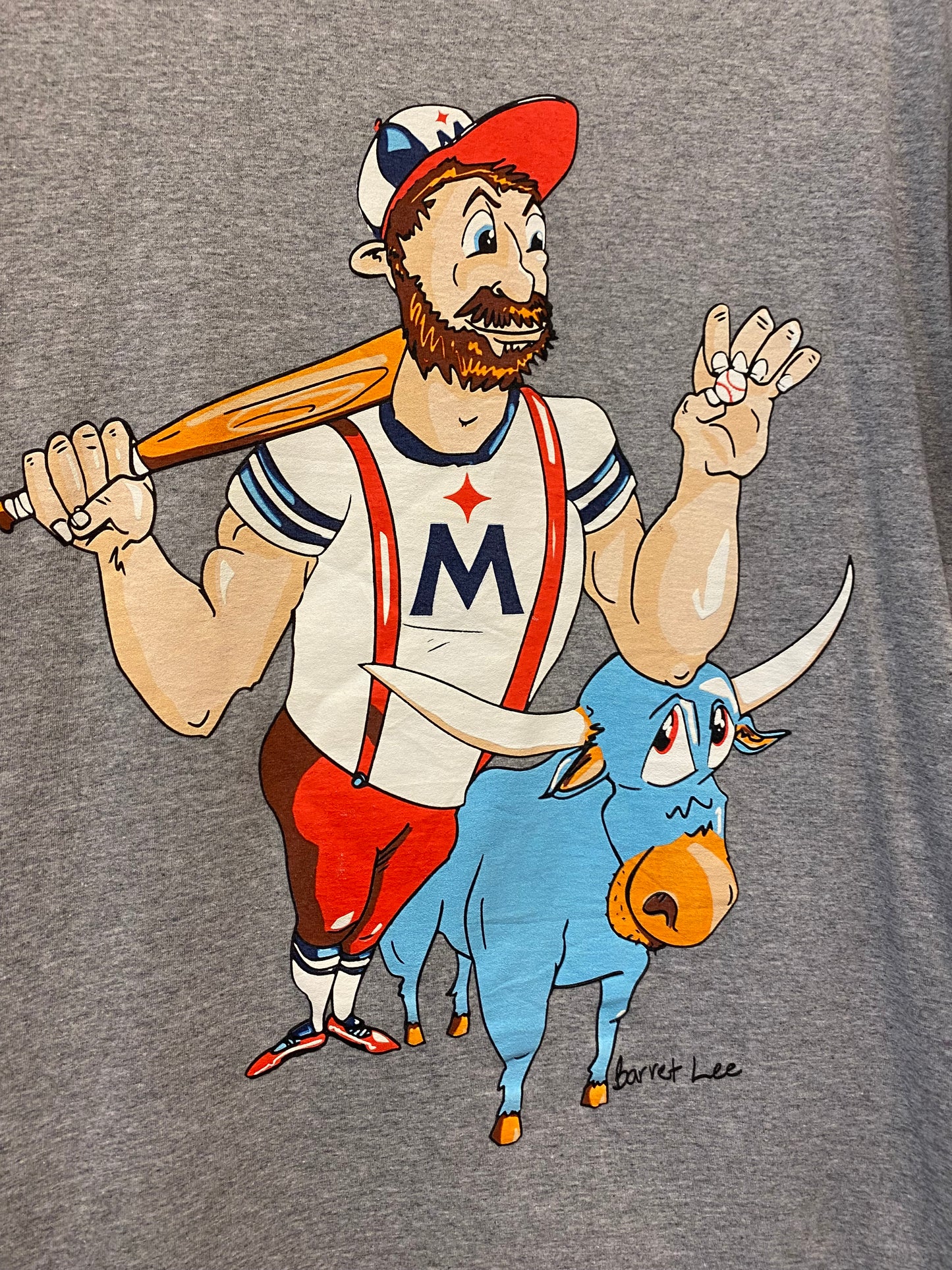 T-shirt Y2K Minnesota Twins Paul Bunyan (M)