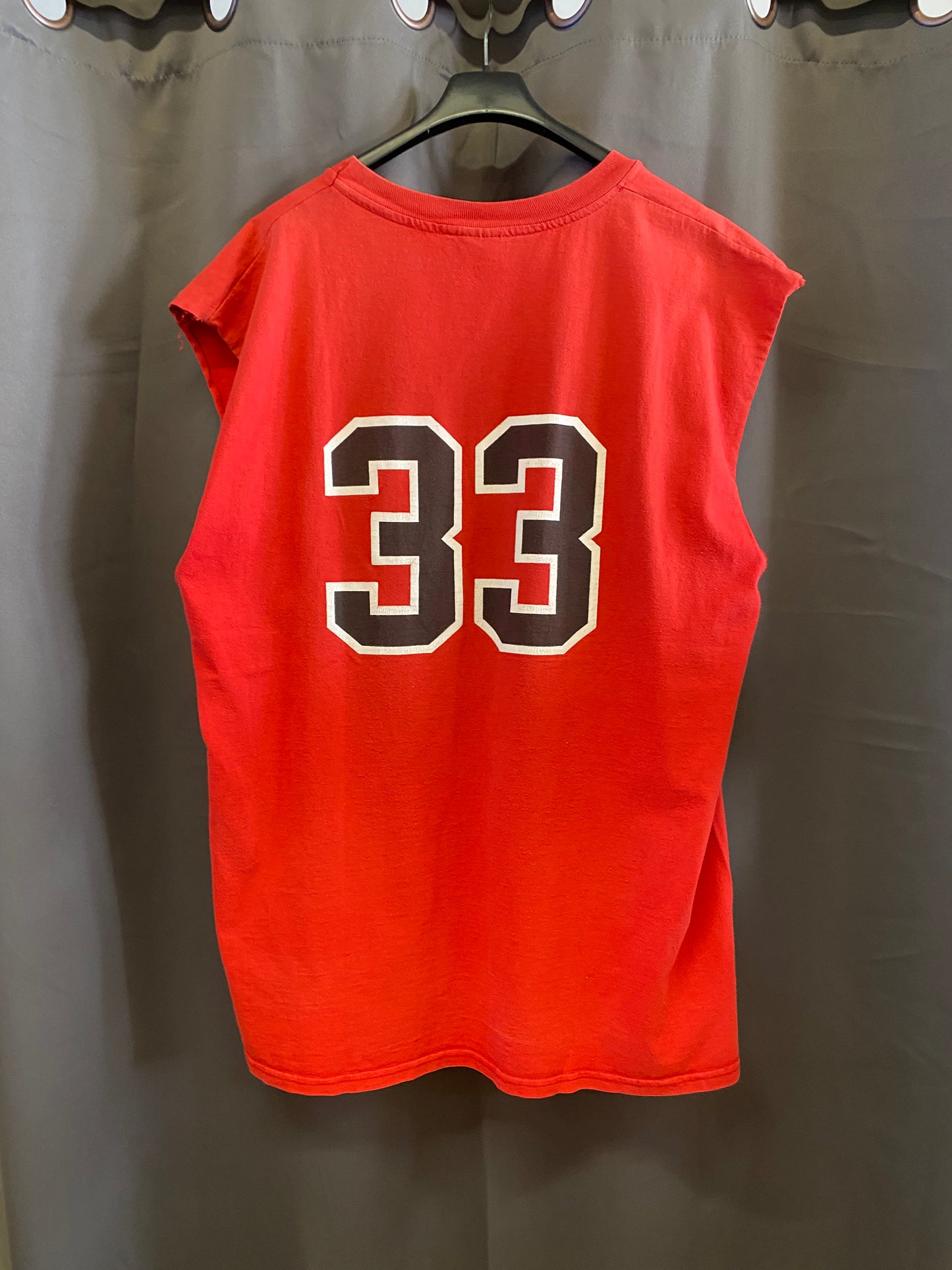 Vintage Champion Chicago Bulls Pippen #33 Sleeveless T-Shirt (XL)