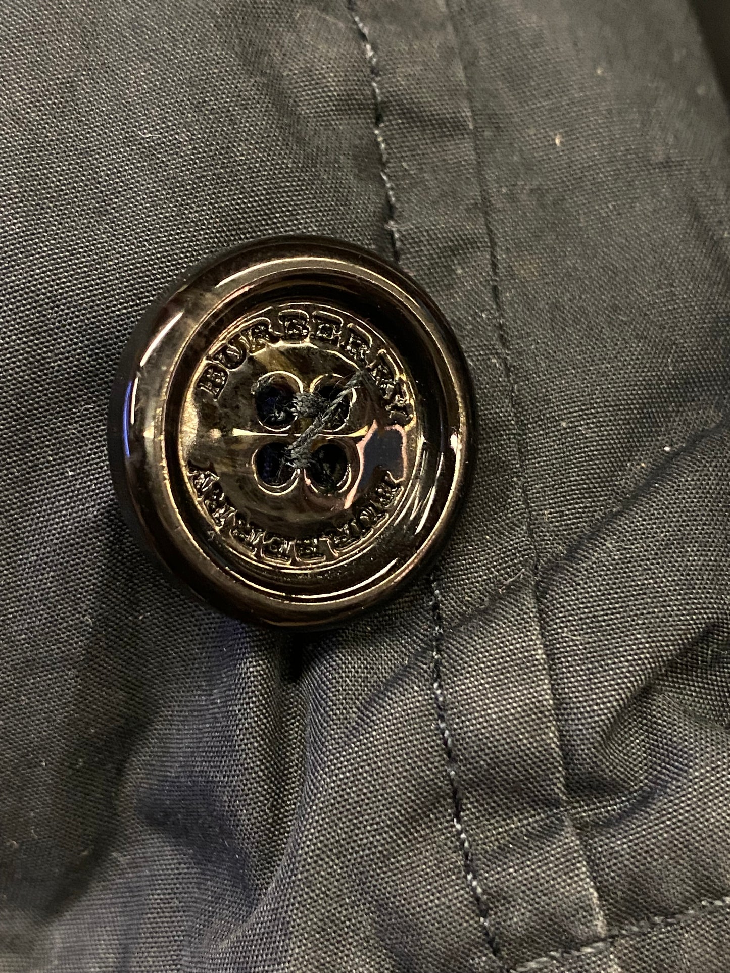 Trench Burberry nero (XXL)
