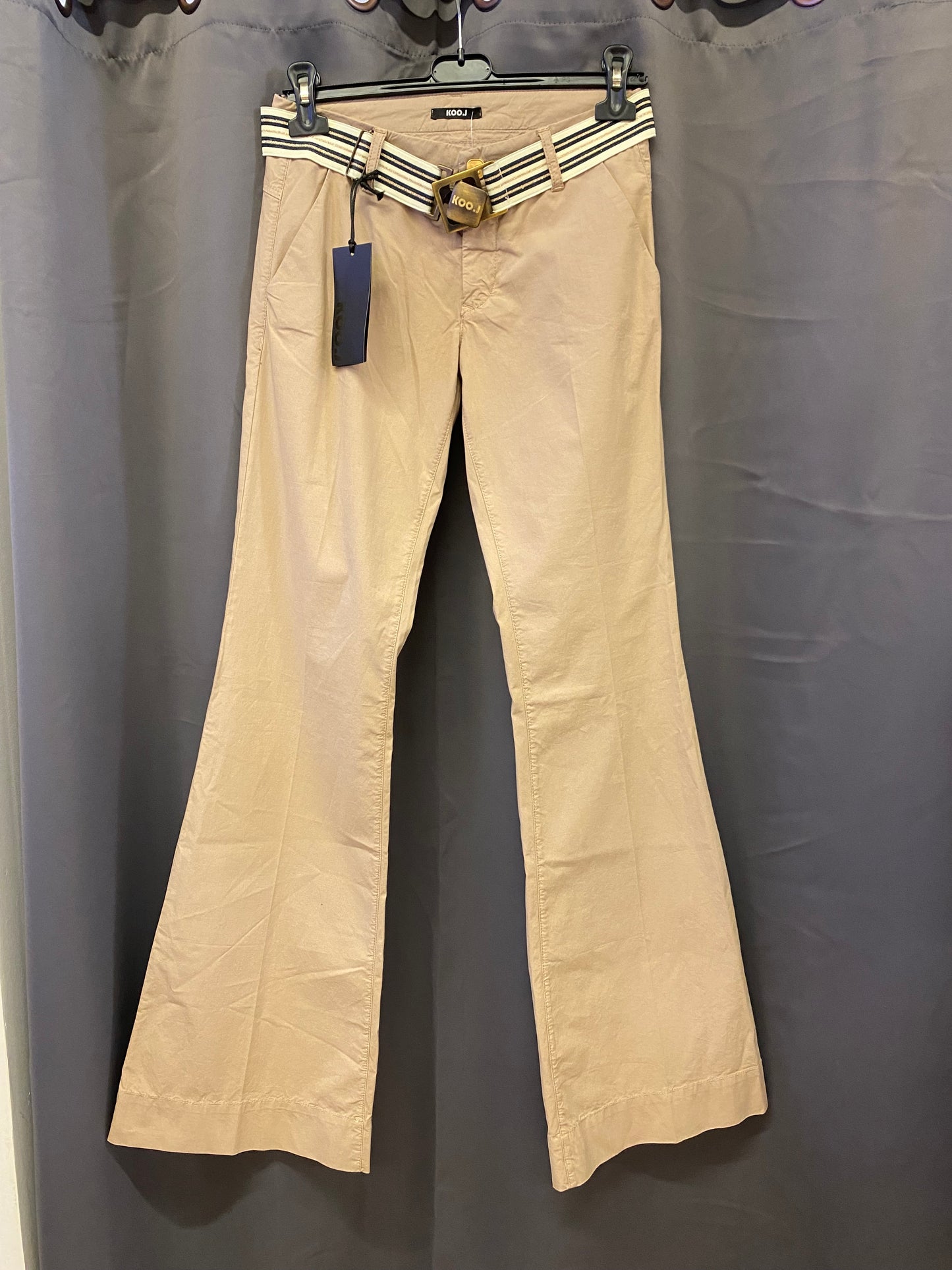 Pantaloni Y2K a zampa Koo.J (S)
