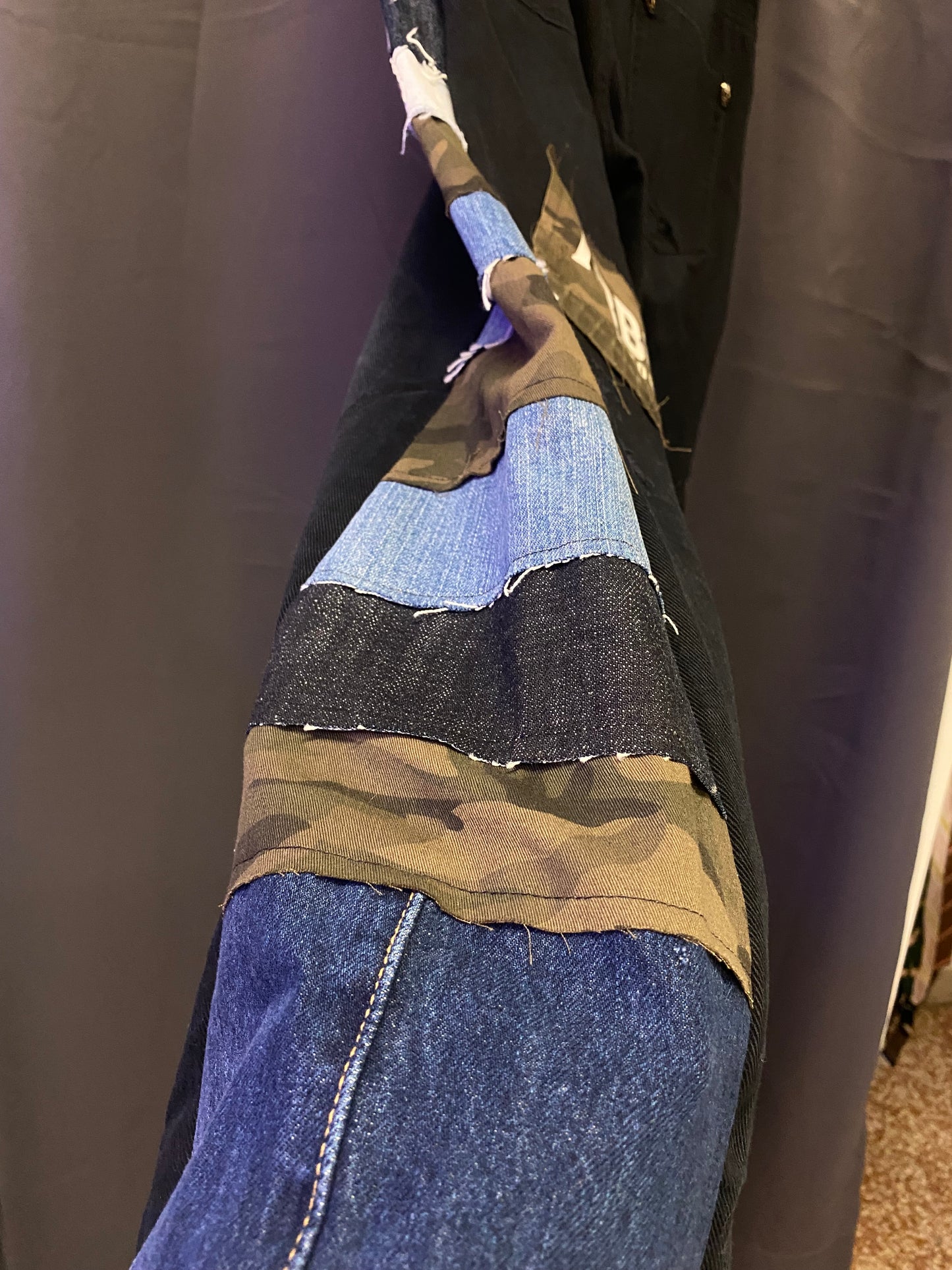 Jeans Y2K neri Custom R3BORN (M)