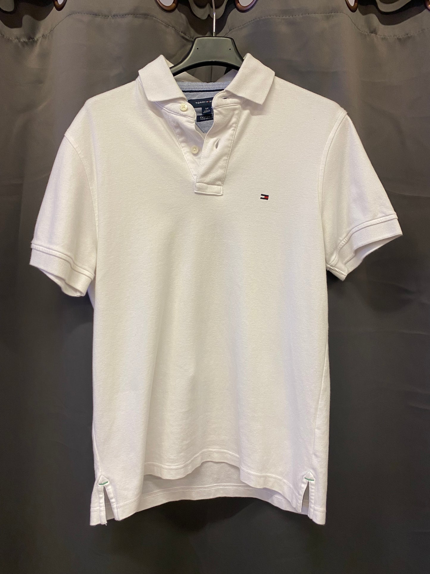 Polo Tommy Hilfiger bianca (S)