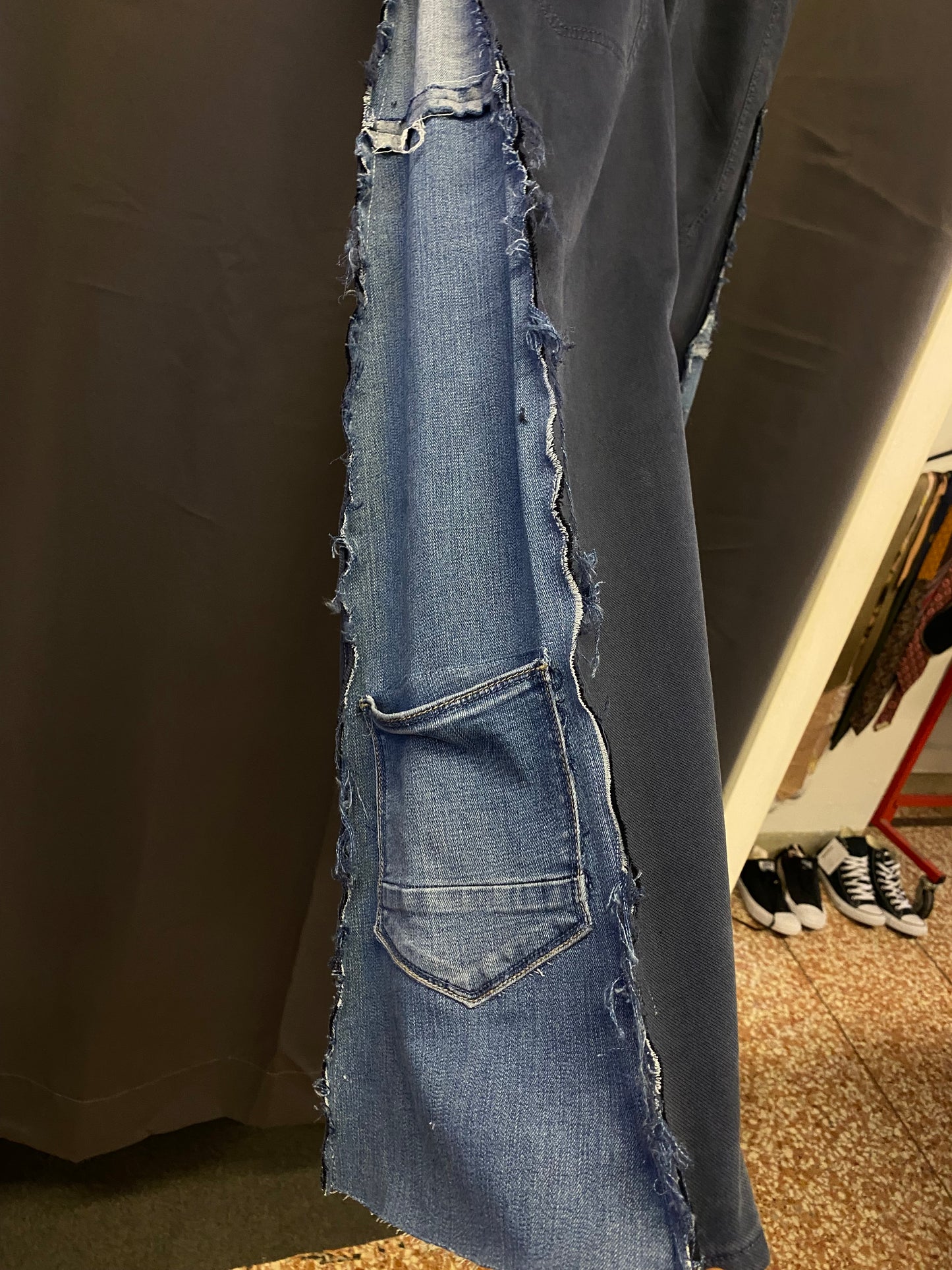 Pantaloni flare Jackerson Custom by R3BORN (M)