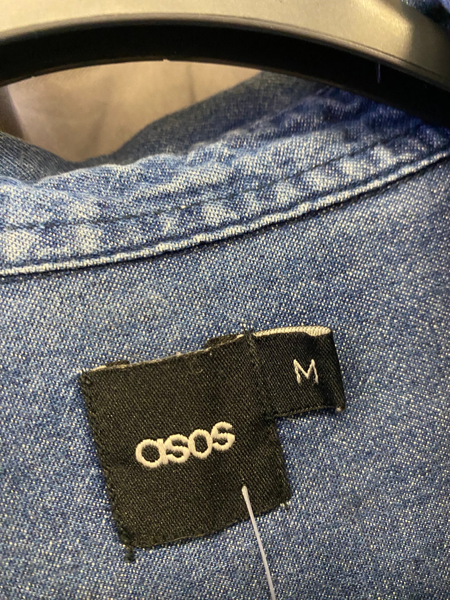 Camicia in denim Crop Asos by R3BORN (M)