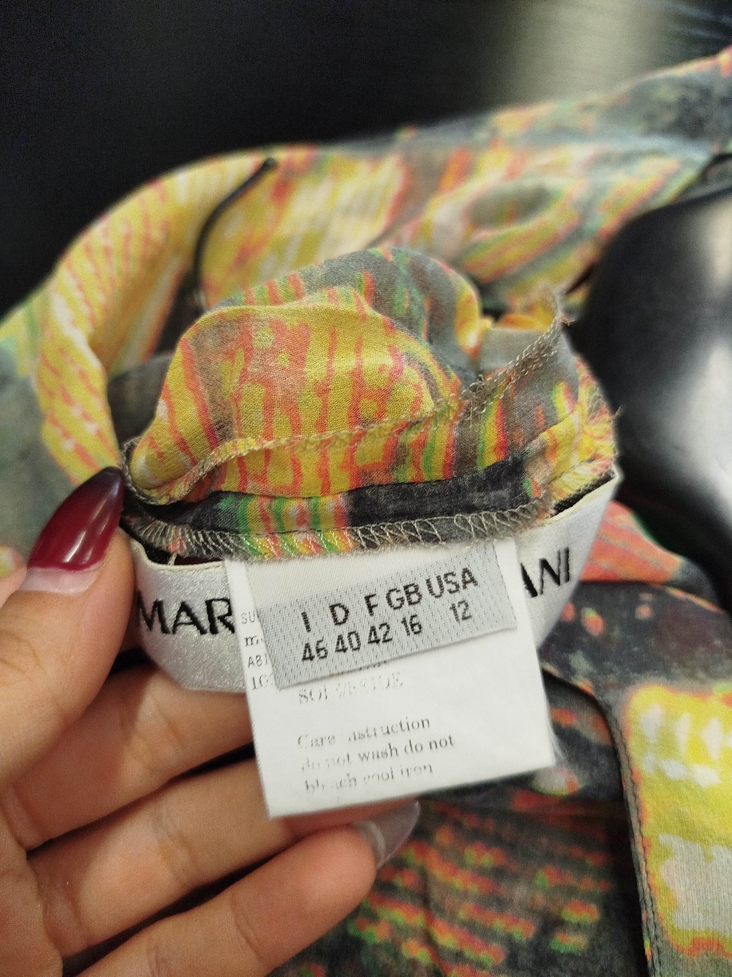 Abito in seta Mariella Burani (xl)