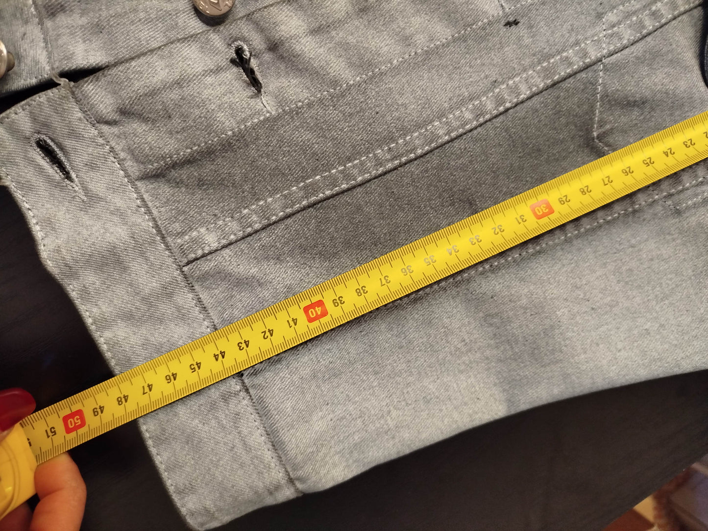 Giacca manica tre quarti in denim Diesel (s donna)