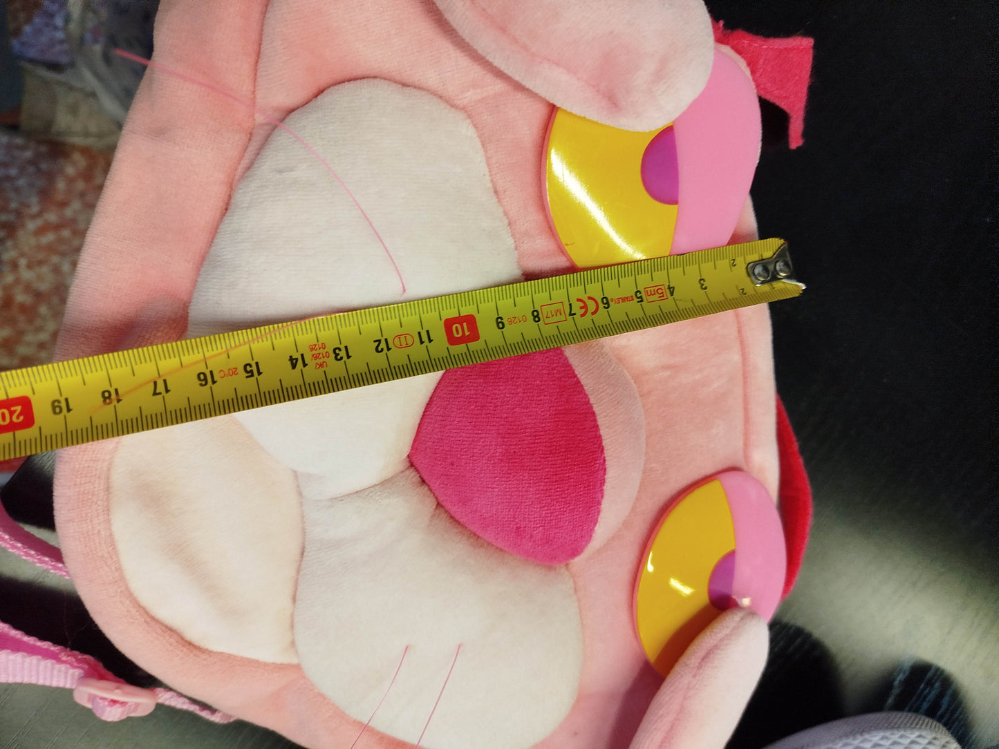 Zainetto pantera rosa nuovo con cartellino