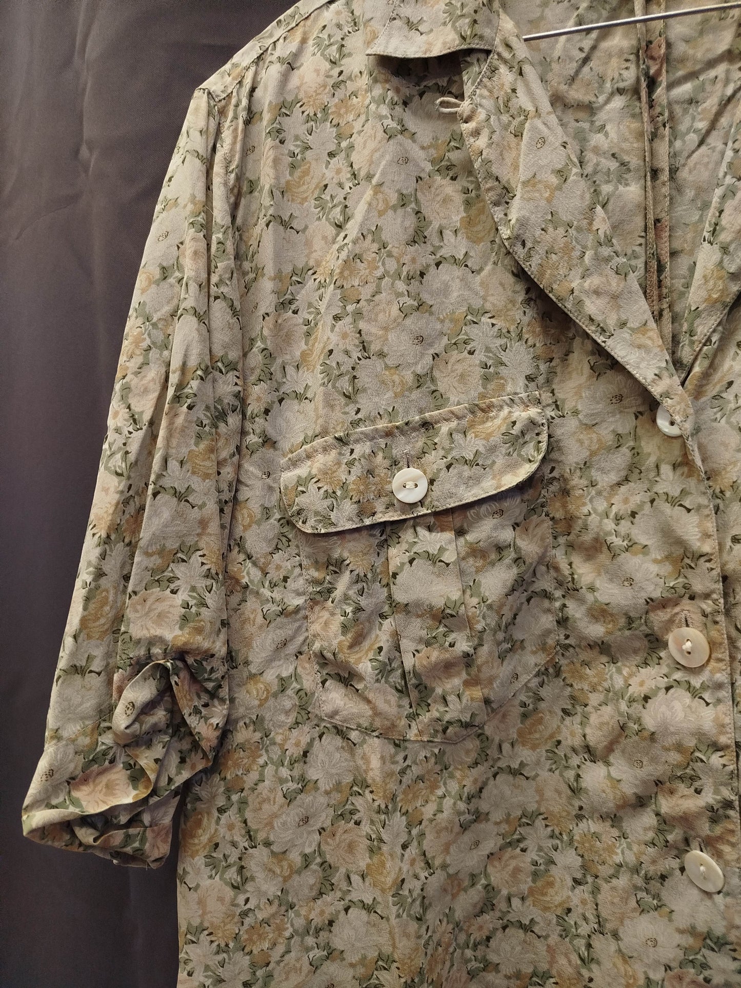 Camicia in seta Baloon (L)