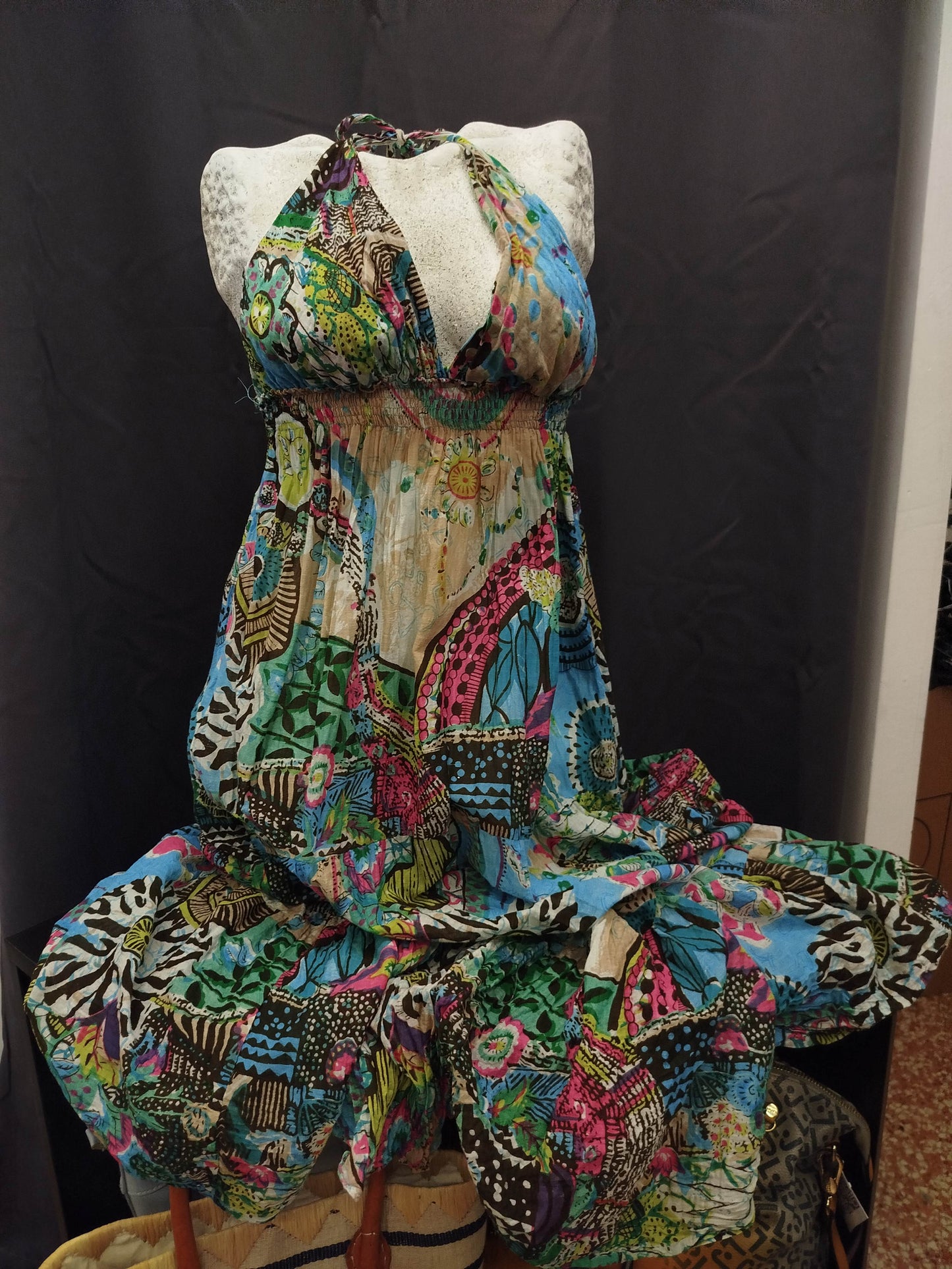 Vestito in cotone artigianale (s)