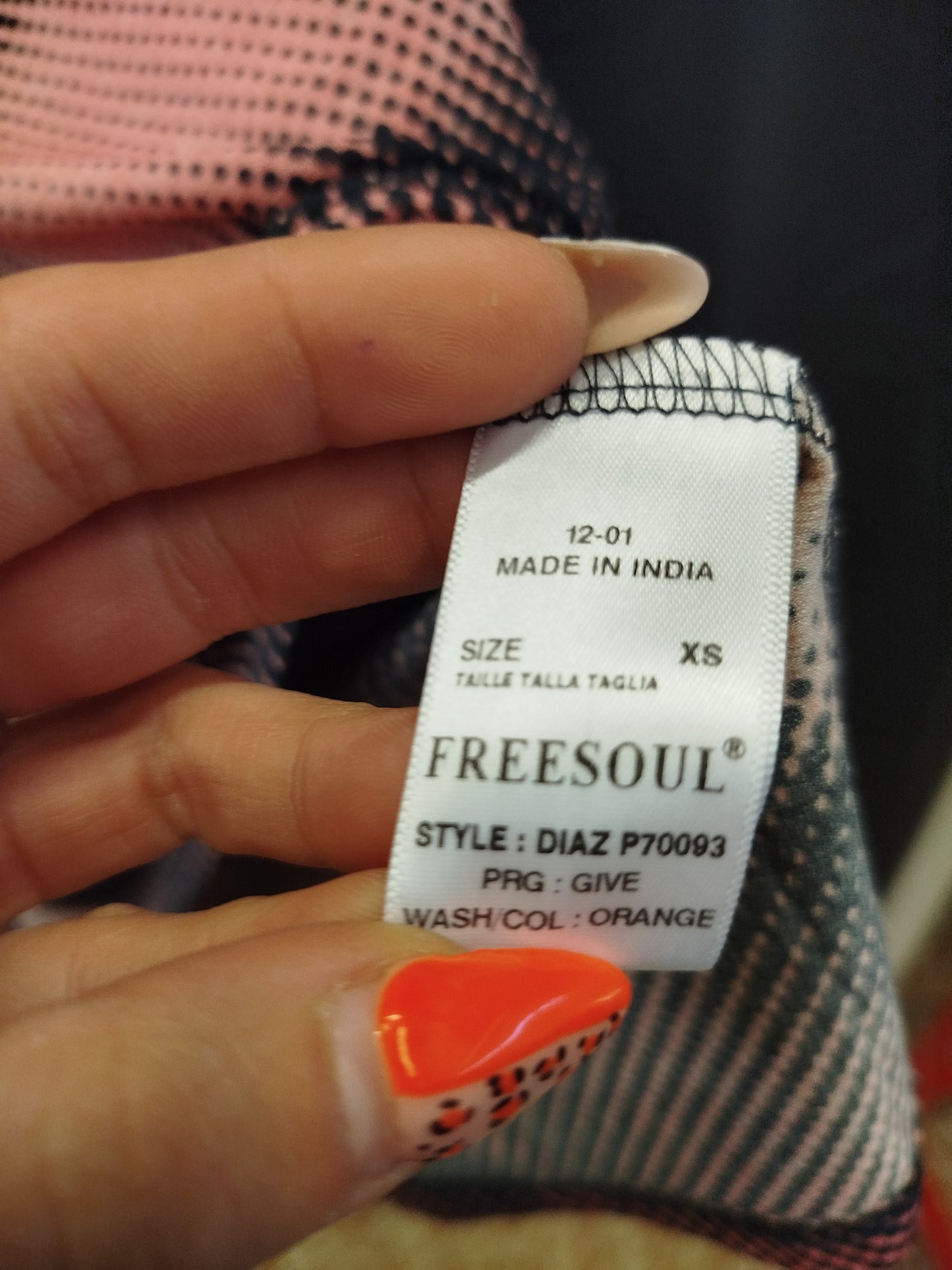 T-shirt oversize free soul (xs)