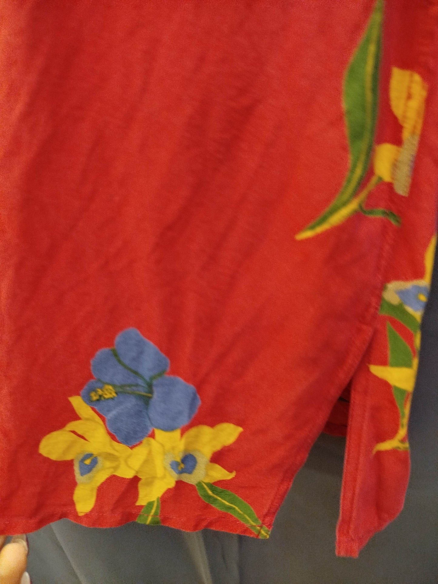 Camicia Pancaldi&B in seta vintage (L)
