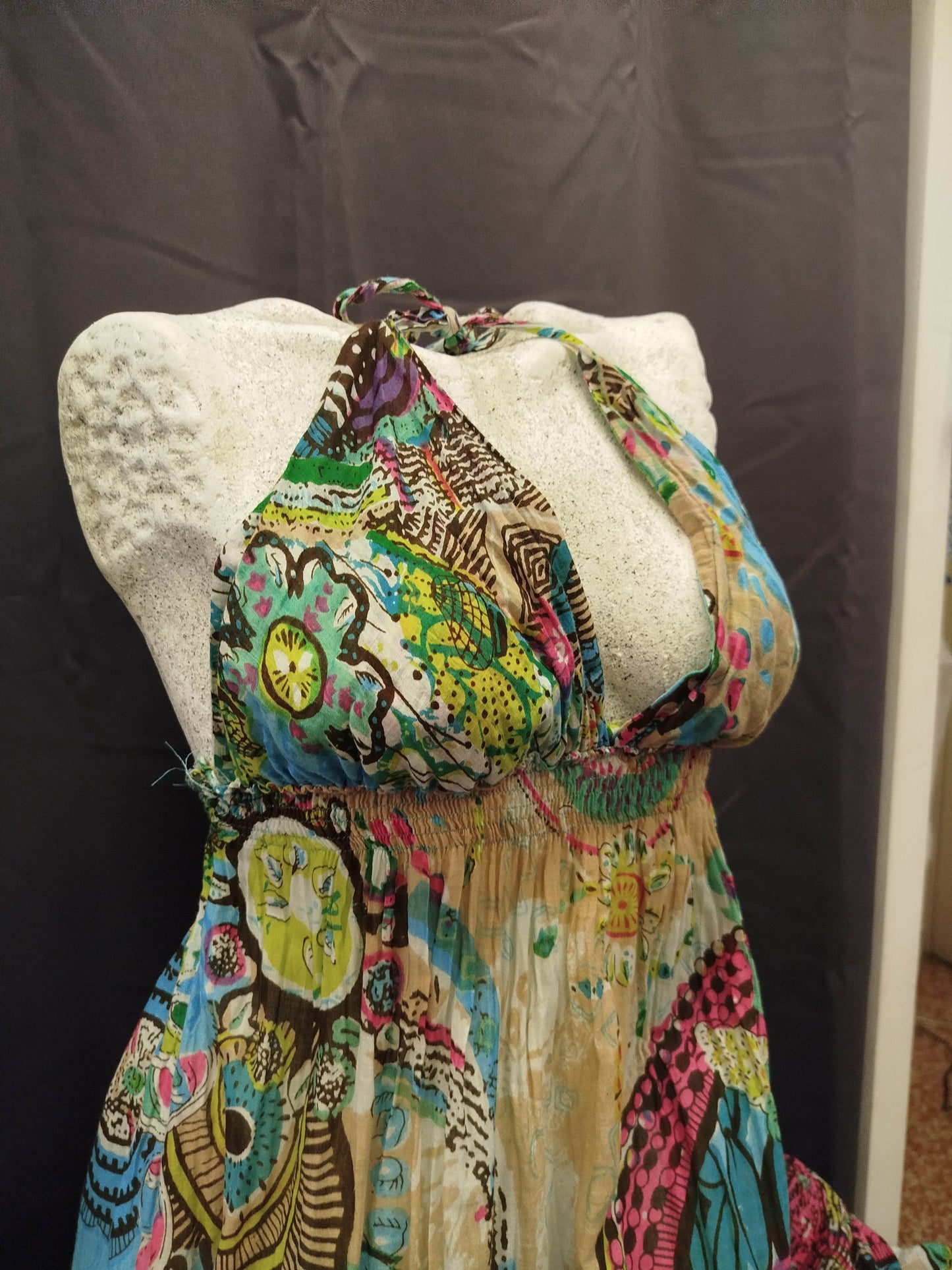 Vestito in cotone artigianale (s)